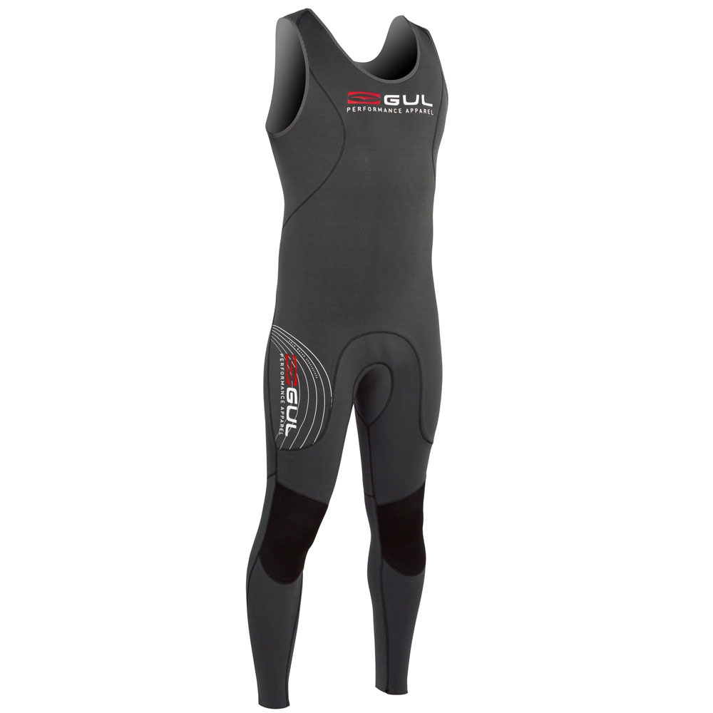 Gul C?digo Cero Long John 3 Mm Para Hombre Traje De Vela - Carb?n