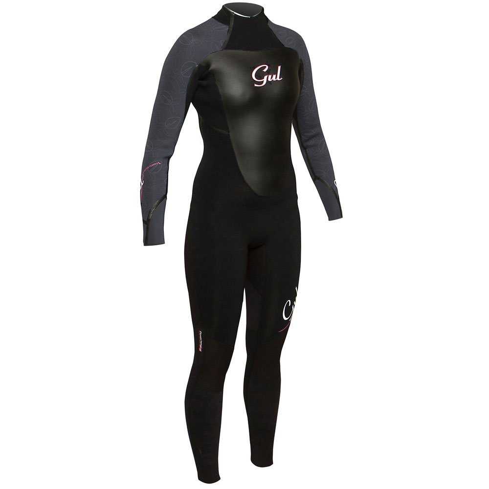 Gul Perfil De Puntada Invisible Vapor 3 / 2Mm De Las Mujeres Traje - Blk / Grpht