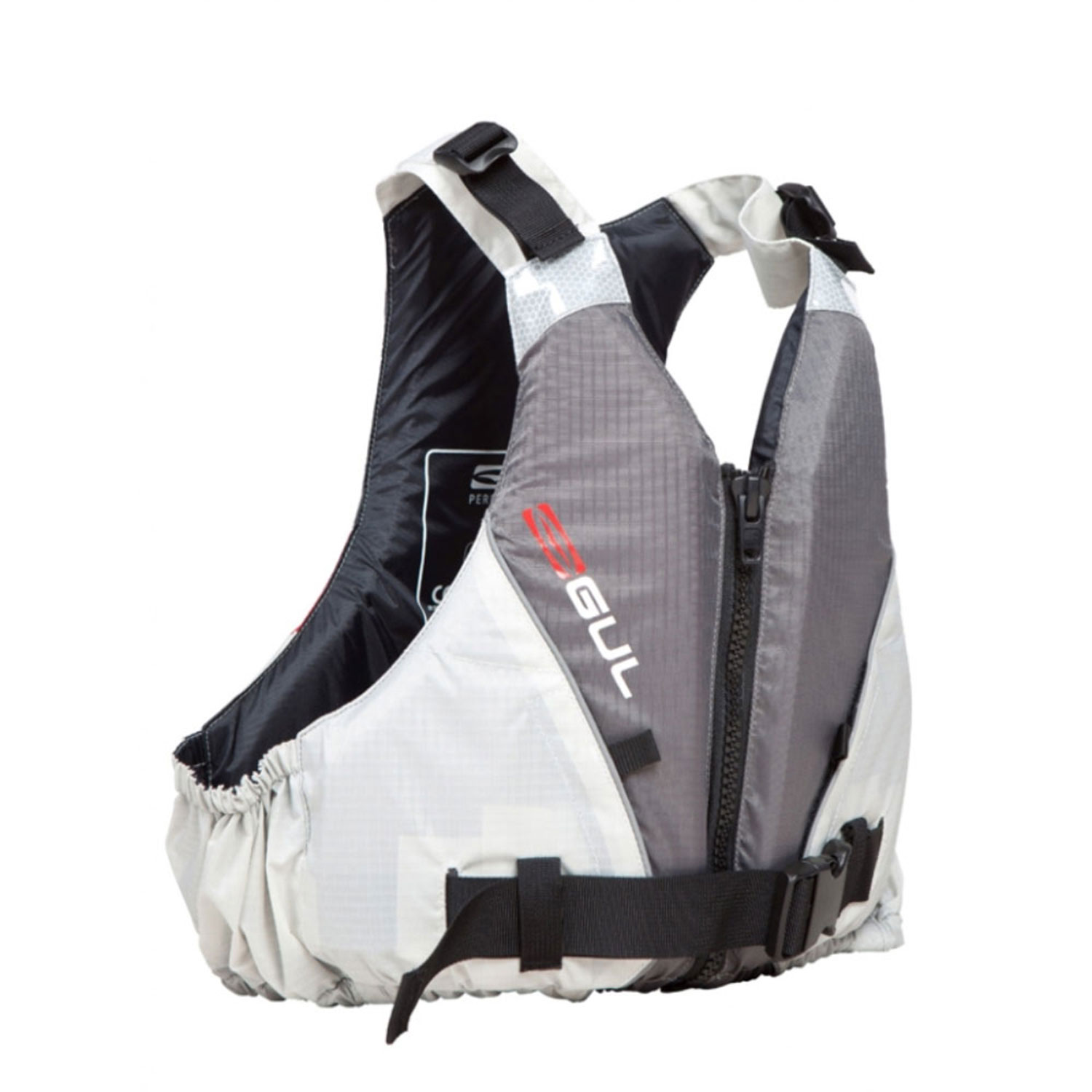 Gul Race Lite 50N Flotabilidad Junior Ayuda - Gris / Plata