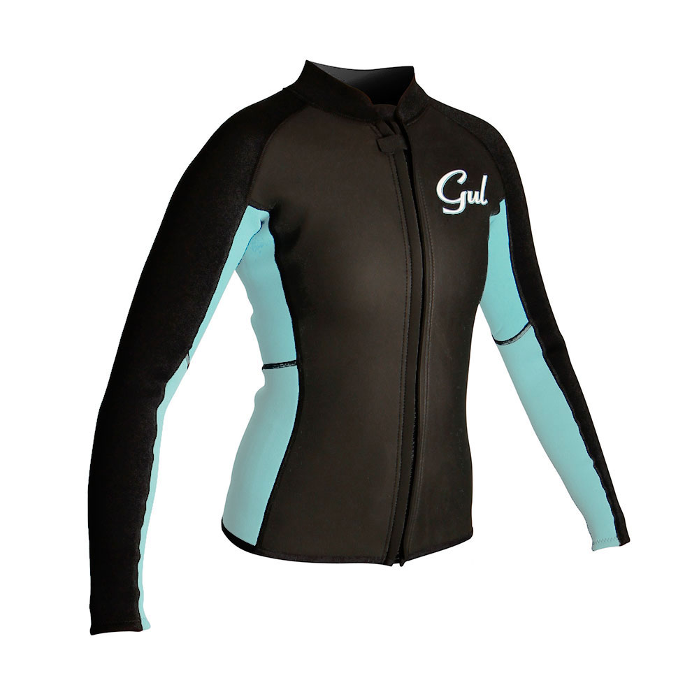 Gul Respuesta Flatlock Bolero 3 / 2Mm De La Chaqueta De Las Mujeres Traje - Blk / Pt