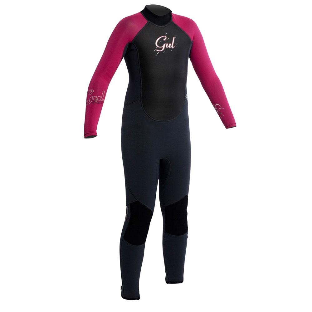 Gul Júnior Niñas Respuesta 3 / Steamerwetsuit 2Mm - Grpht / Mag