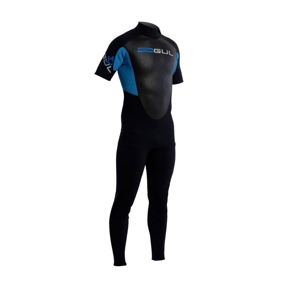 Gul Respuesta De Verano Convertible 3 / 2Mm Para Hombre Traje - Blk / Cyn