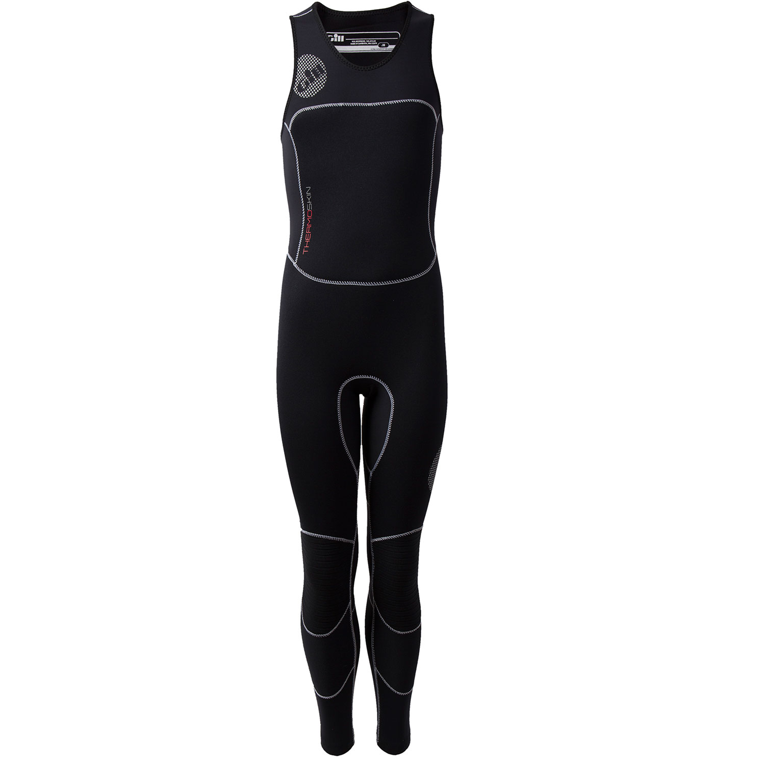 Gill Junior Thermoskin Skiff Traje - Negro