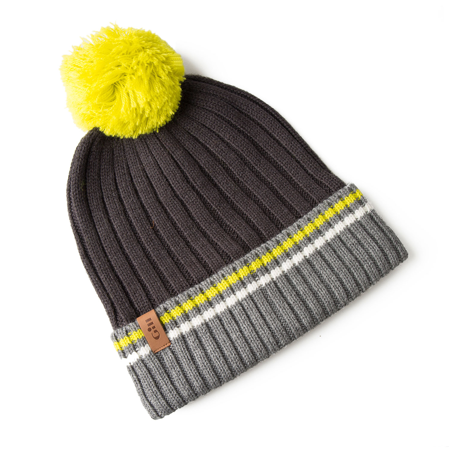 Gill Offshore Gorro De Punto - Grafito / Lima