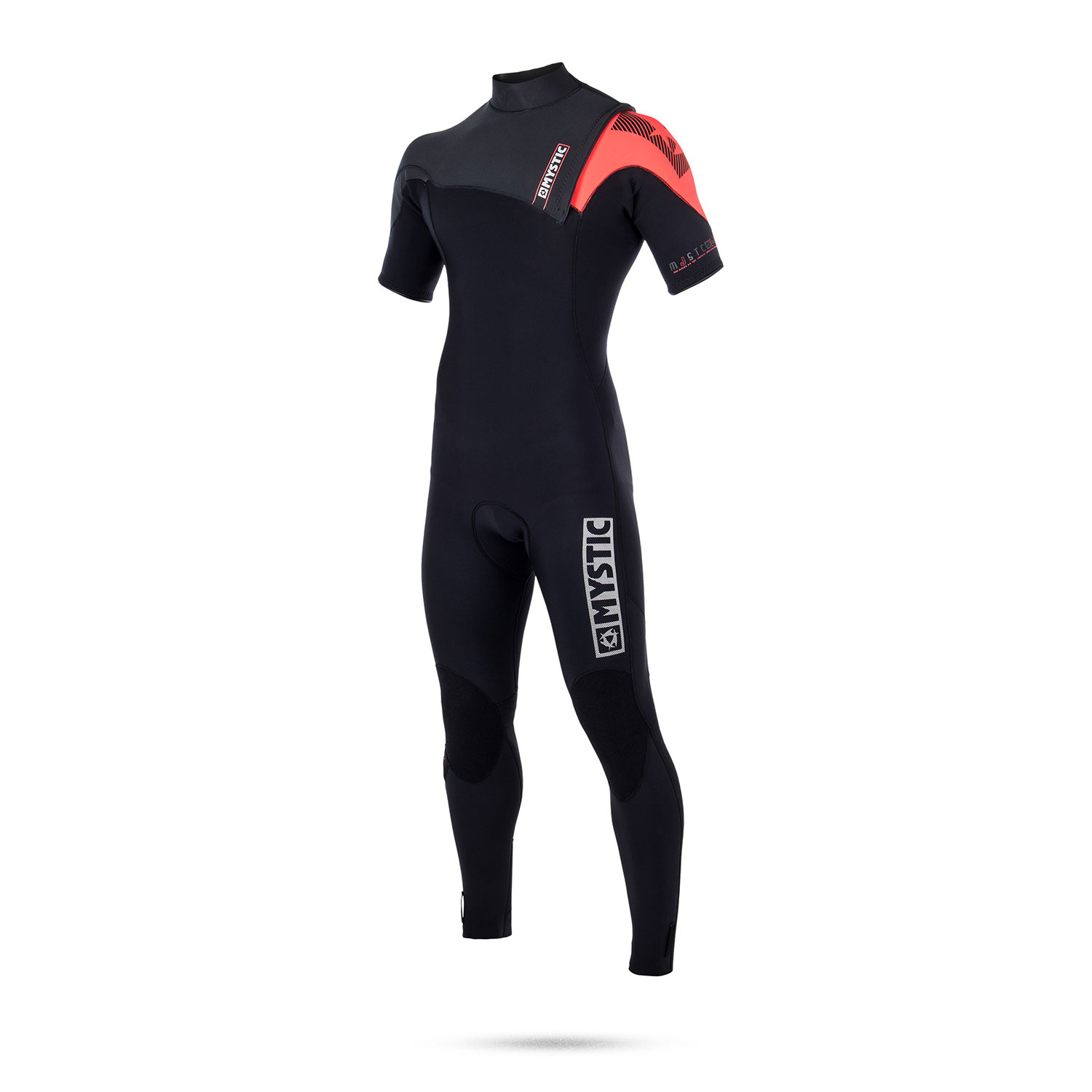 Mystic Majestic 3/2 Gbs Zipfree Shortarm Traje - Negro