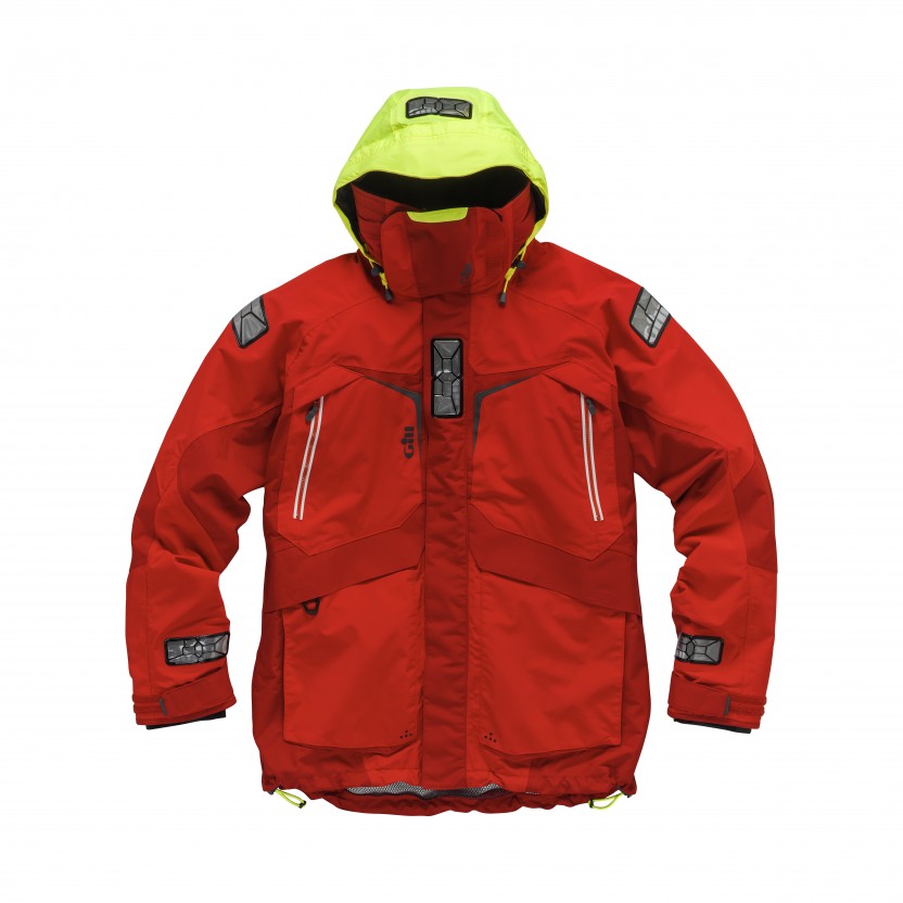 Gill Os2 Offshore / Coastal Sailing Jacket - Rojo