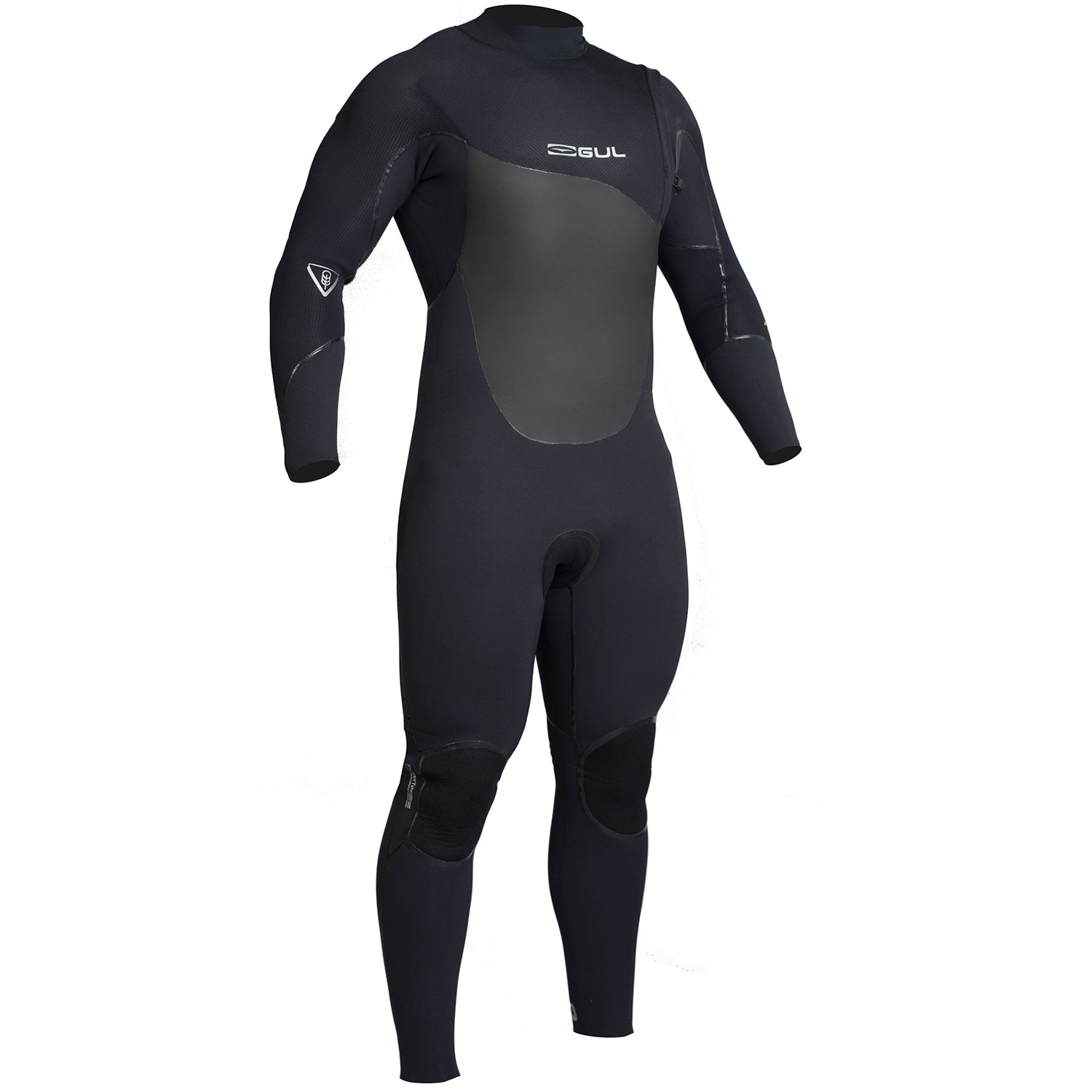 Gul Flexor Pro 5 / 4Mm Zip Free Blindstitch Wetsuit - Negro / Negro