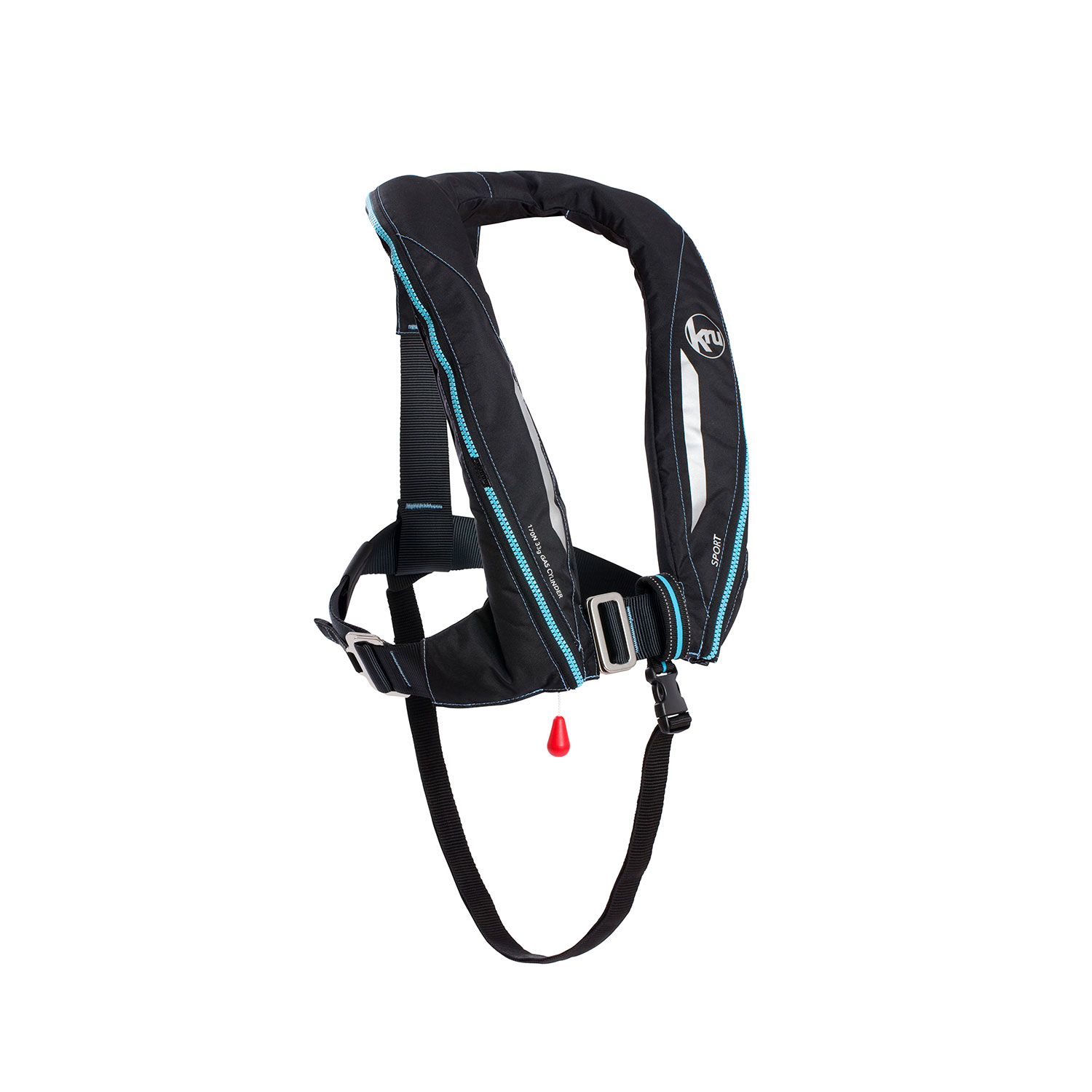 Kru Sport 170N Life Jacket - Carbono
