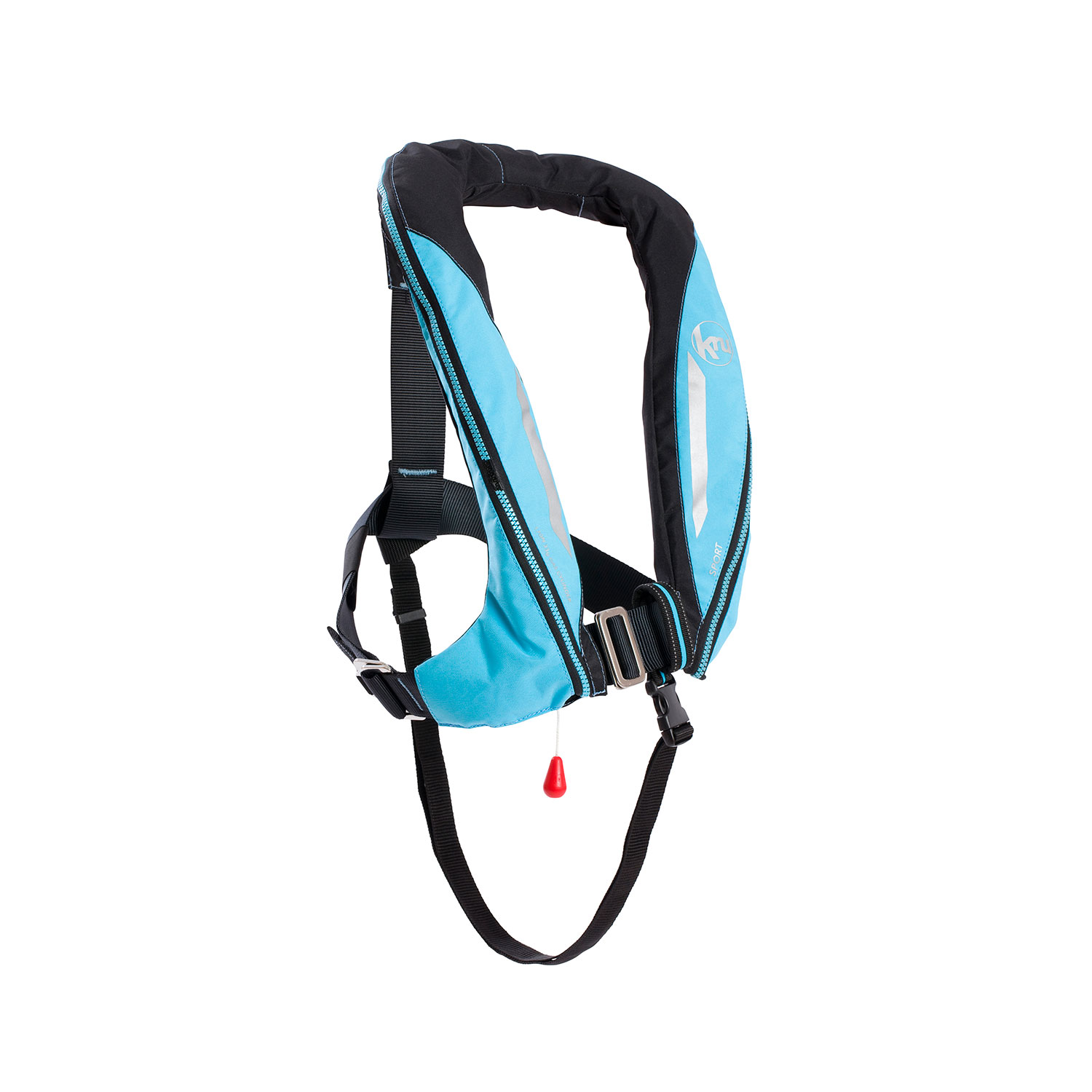 Kru Sport 170N Life Jacket - Cielo / Carbono