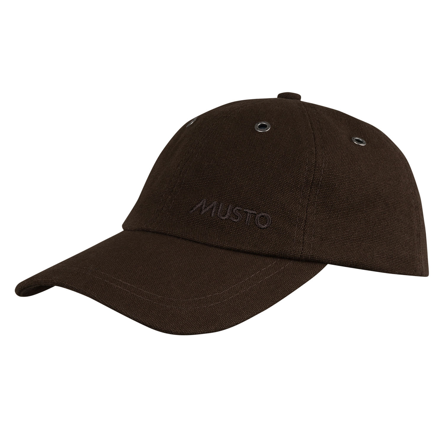 Musto Evolución Lienzo Crew Cap - Marrón Oscuro