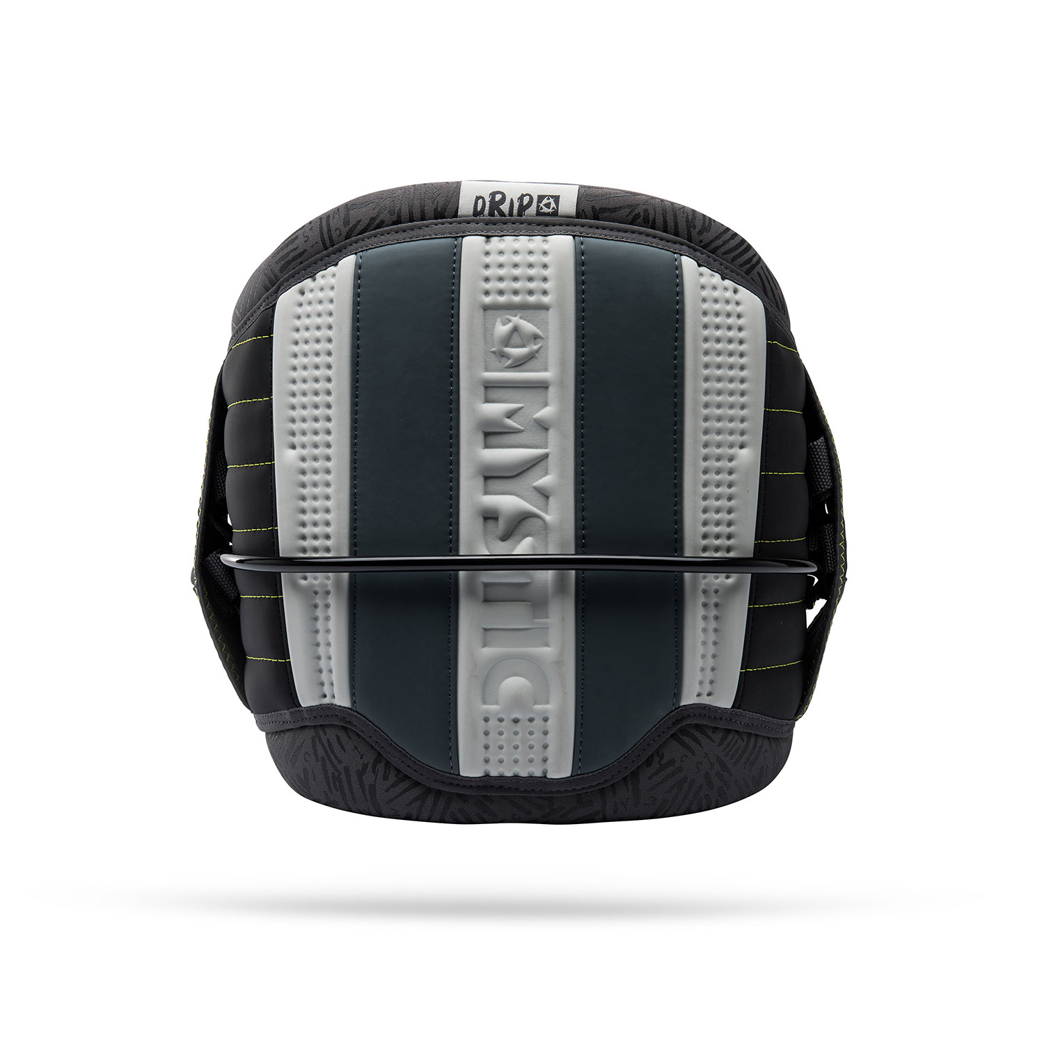 Mystic Drip Kitesurf Harness - Negro / Gris