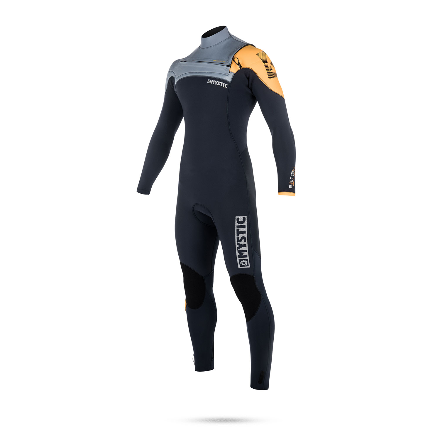 Mystic Majestic 5/3 Gbs Front Zip Wetsuit - Naranja