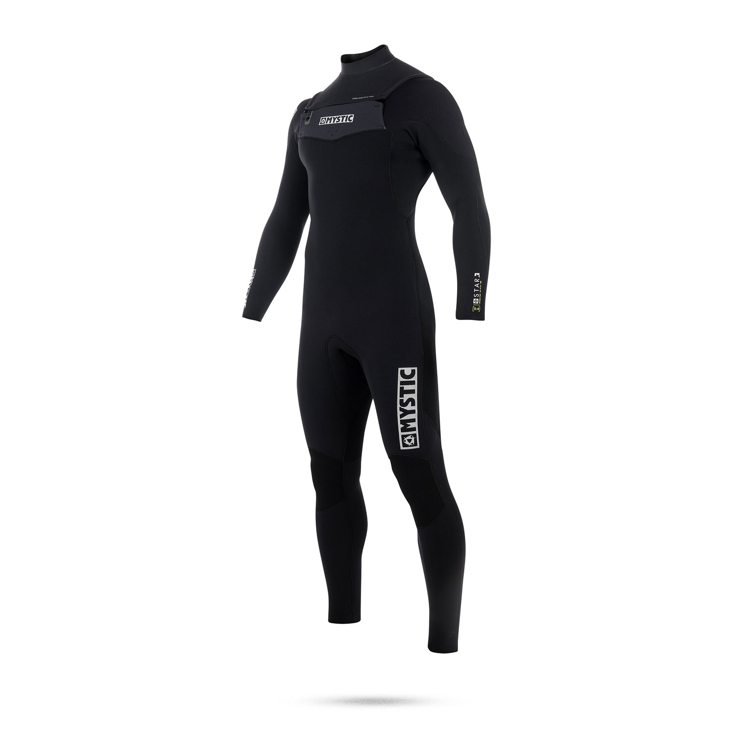 Mystic Star 5/4 Gbs - Traje De Neopreno Delantero Con Cremallera Delantera - Negro