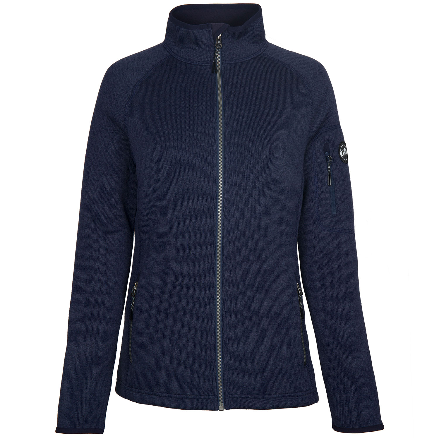 Gill Womens Knit Fleece Jacket - Azul Marino
