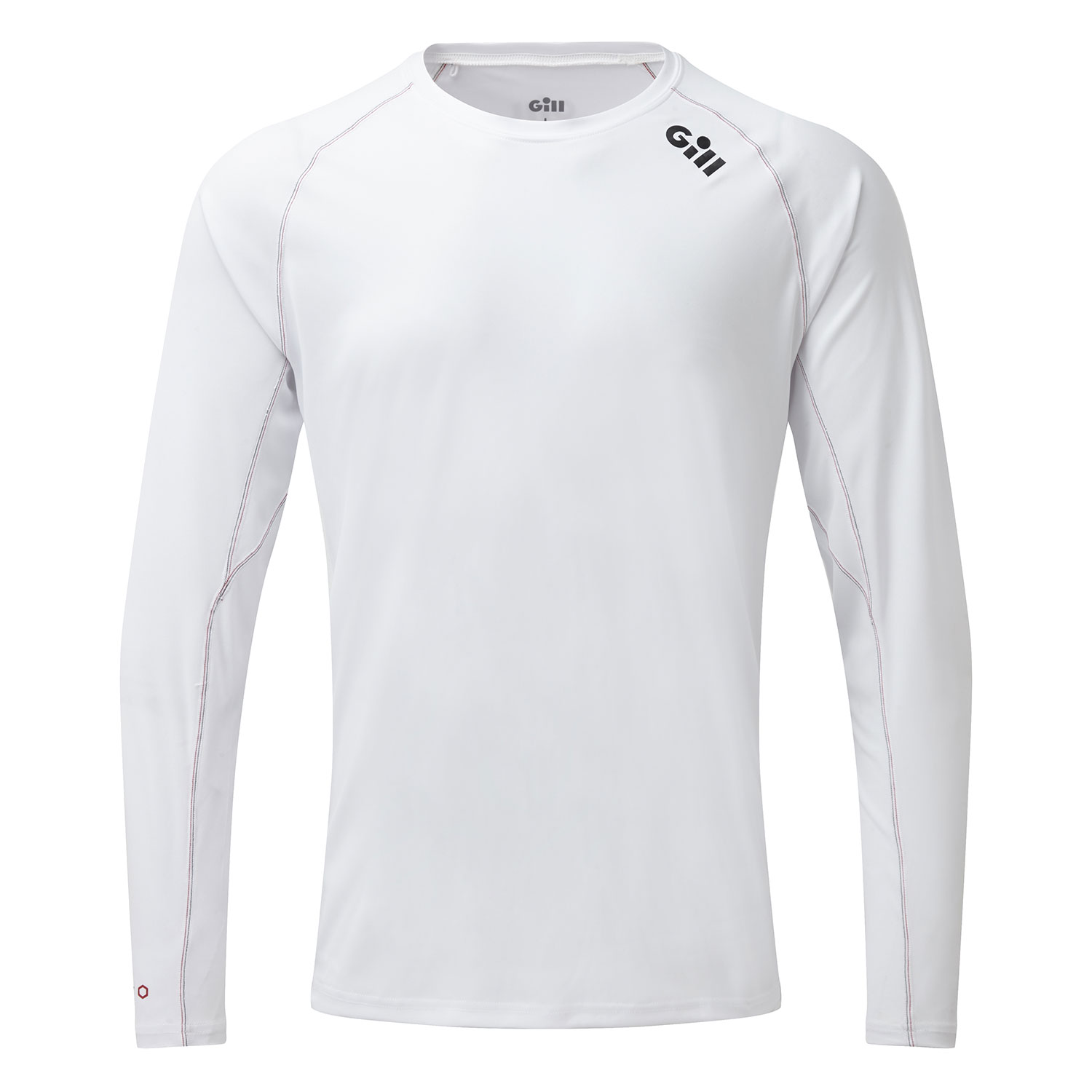 Camiseta De Manga Larga Gill Race - Blanco
