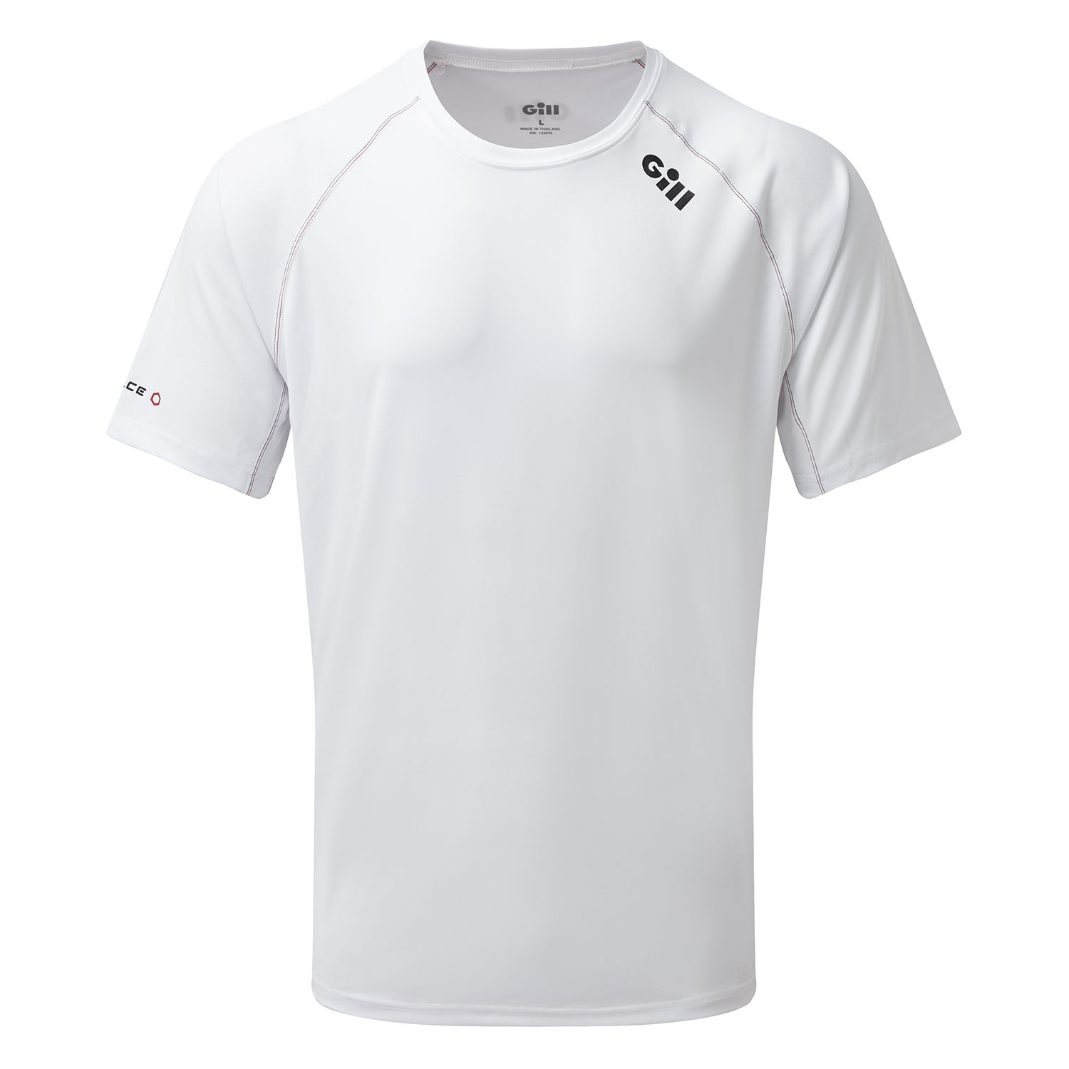 Camiseta Manga Corta Gill Race - Blanco