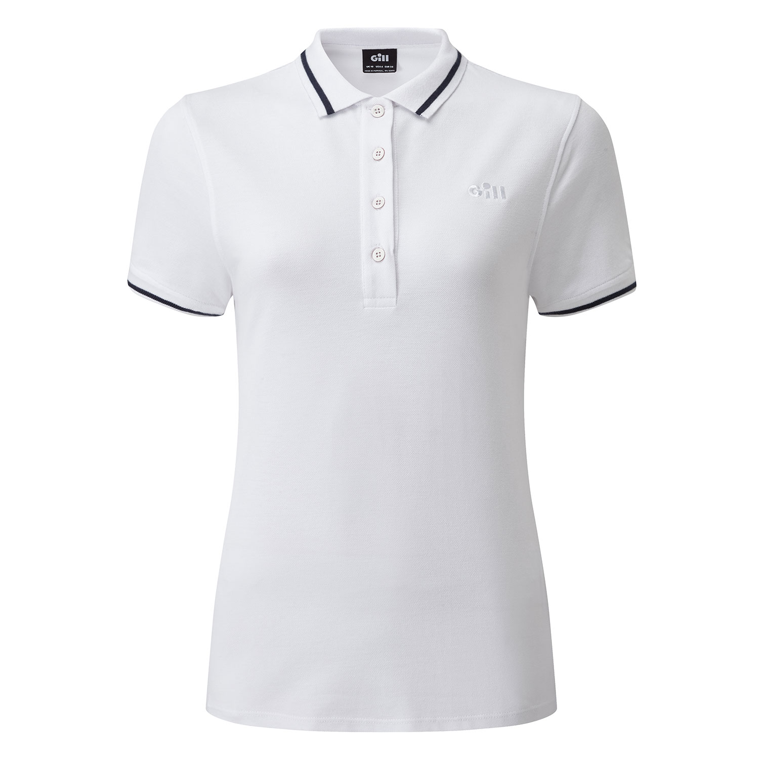 Polo Gill Para Mujer Helford - Blanco
