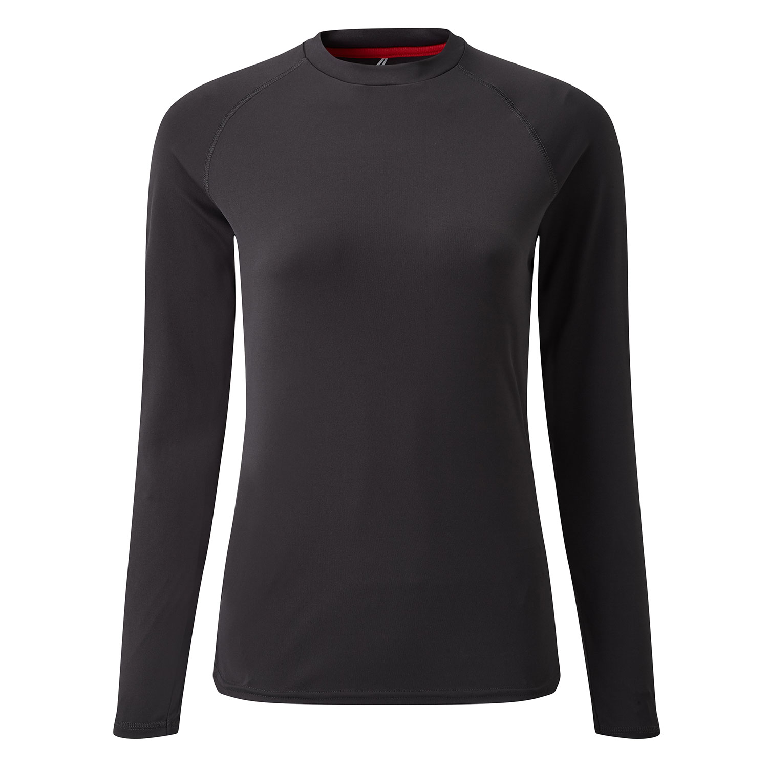 Gill Womens Uv Tec Camiseta Manga Larga - Charcoal