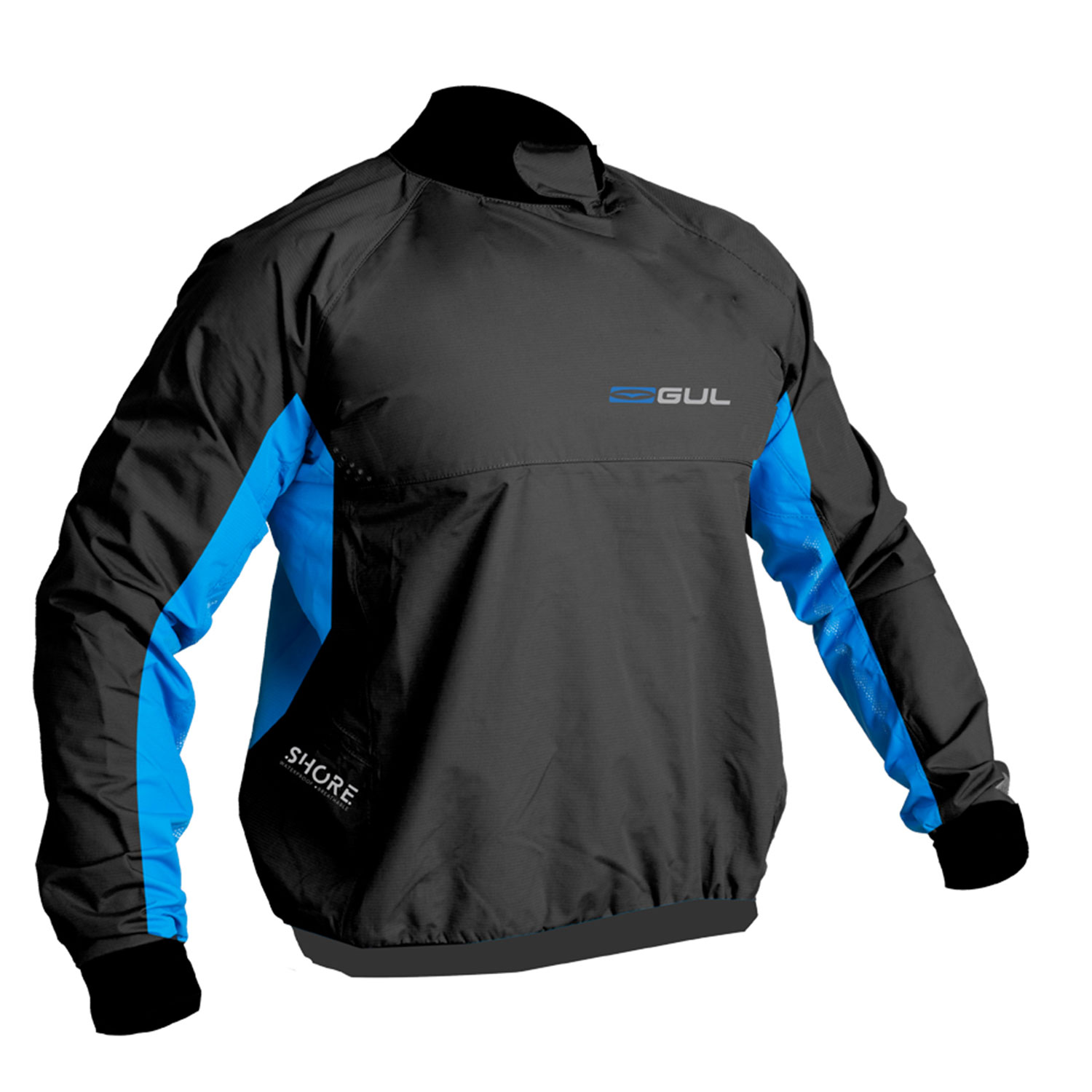 Gul Shore Impermeable / A Prueba De Viento Spray Top - Negro / Azul