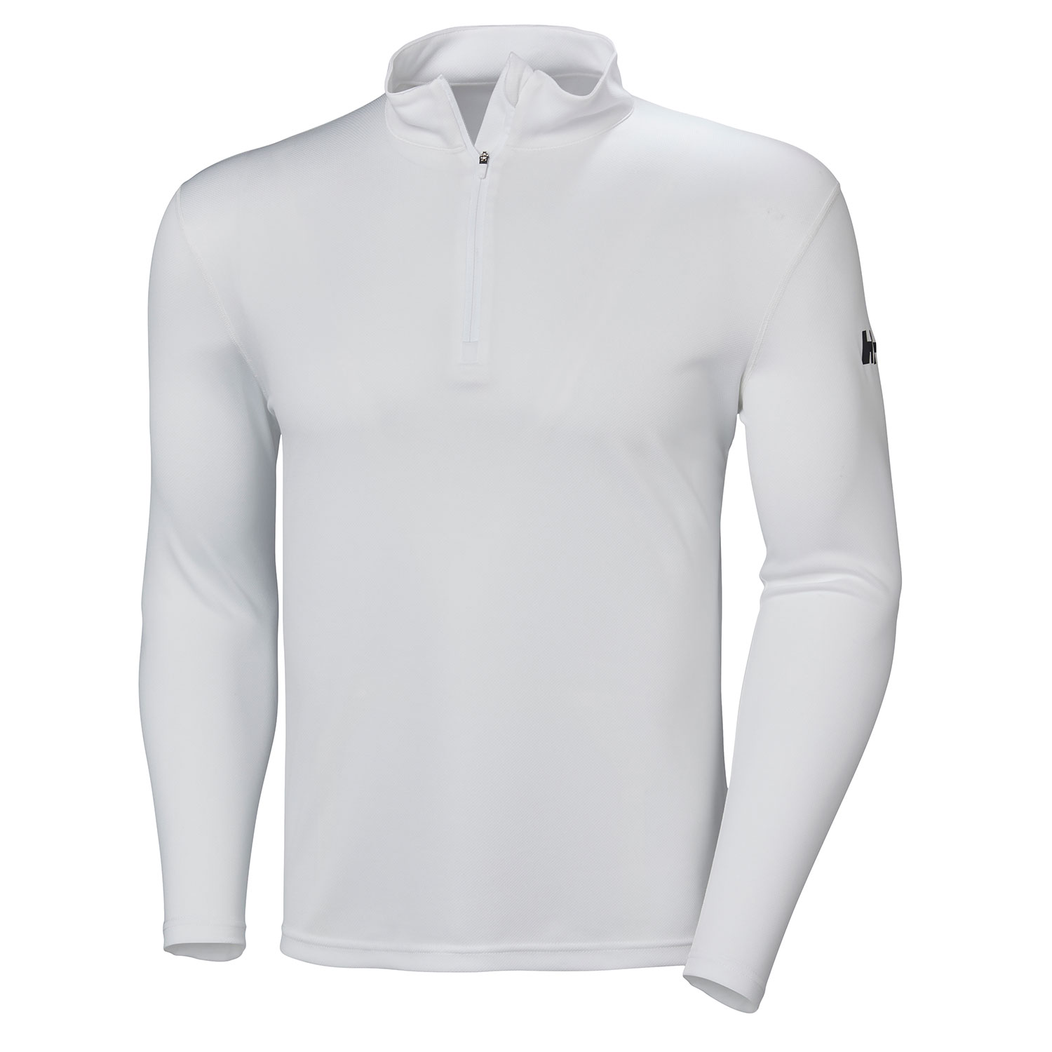 Camisa De Manga Larga Con Medio Cierre De Helly Hansen Hh Tech - Blanco