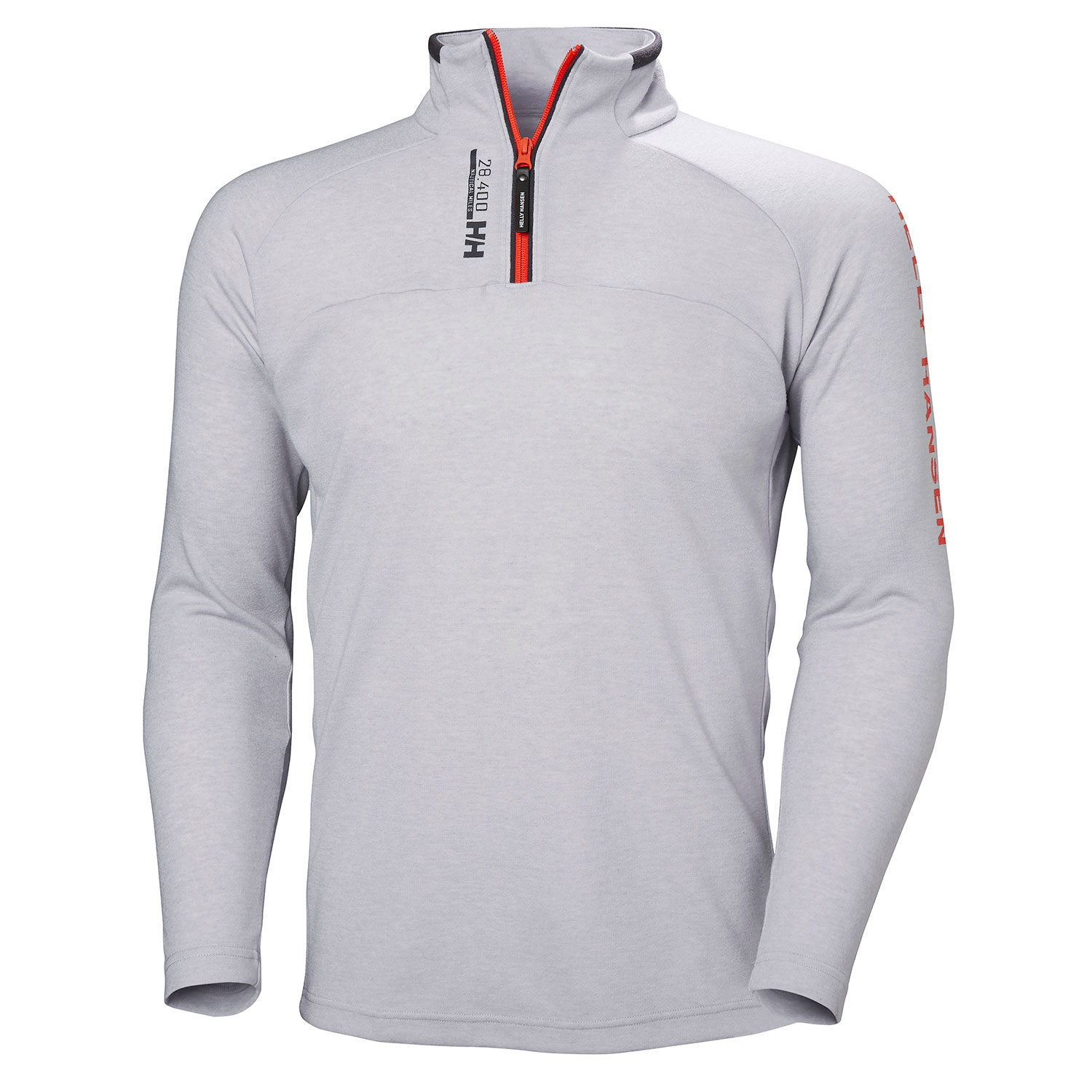Sudadera Con Cremallera Helly Hansen Hp 1/2 - Gris Niebla Mellange