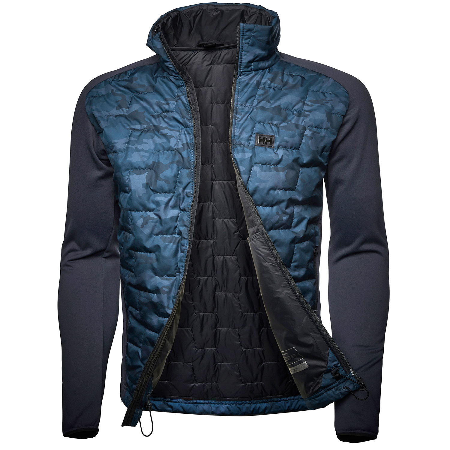 Chaqueta Aislante Híbrida Helly Hansen Lifaloft - Camuflaje Azul Grafito
