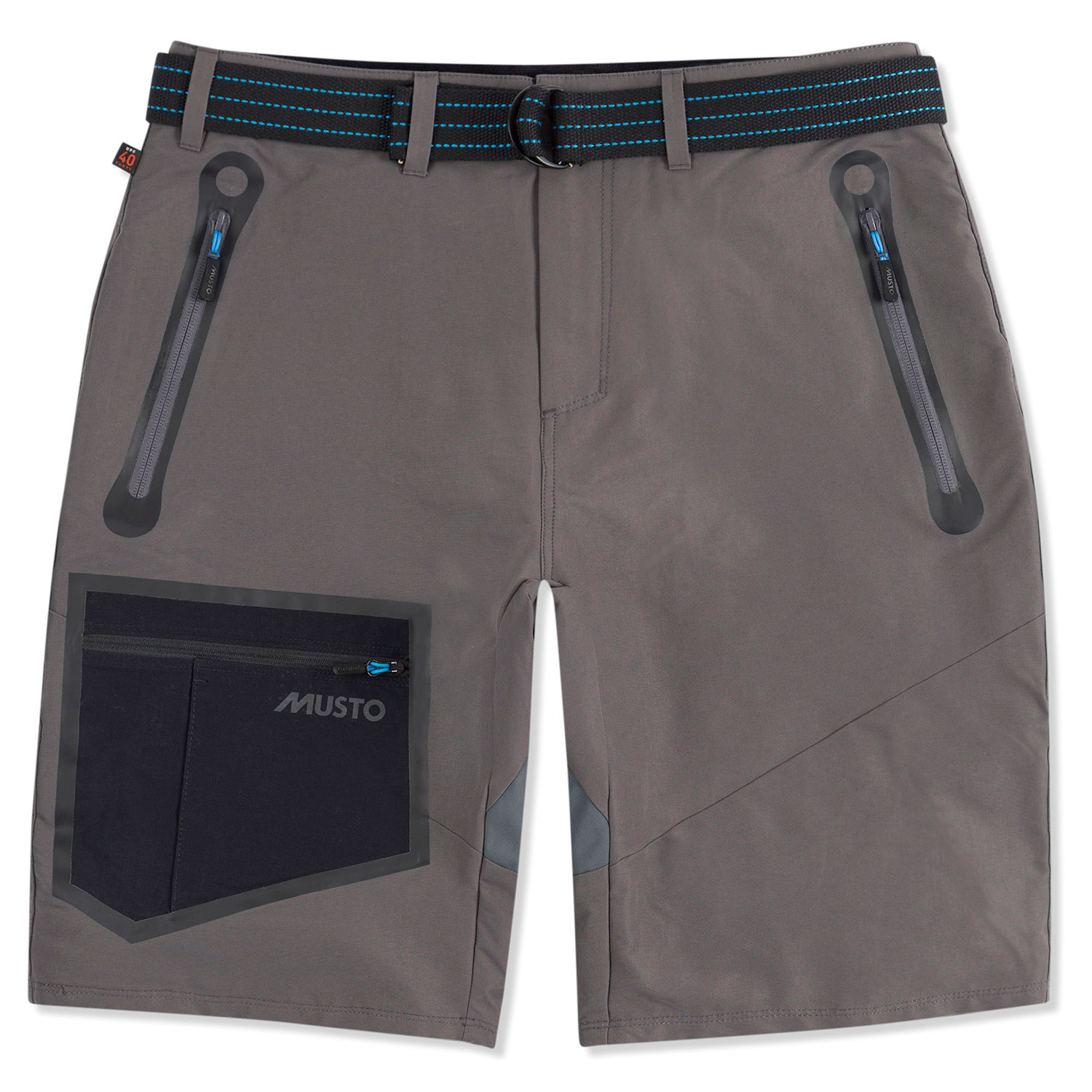 Pantalones Cortos Técnicos De La Hoja De La Evolución De Musto - Carbón De Leña