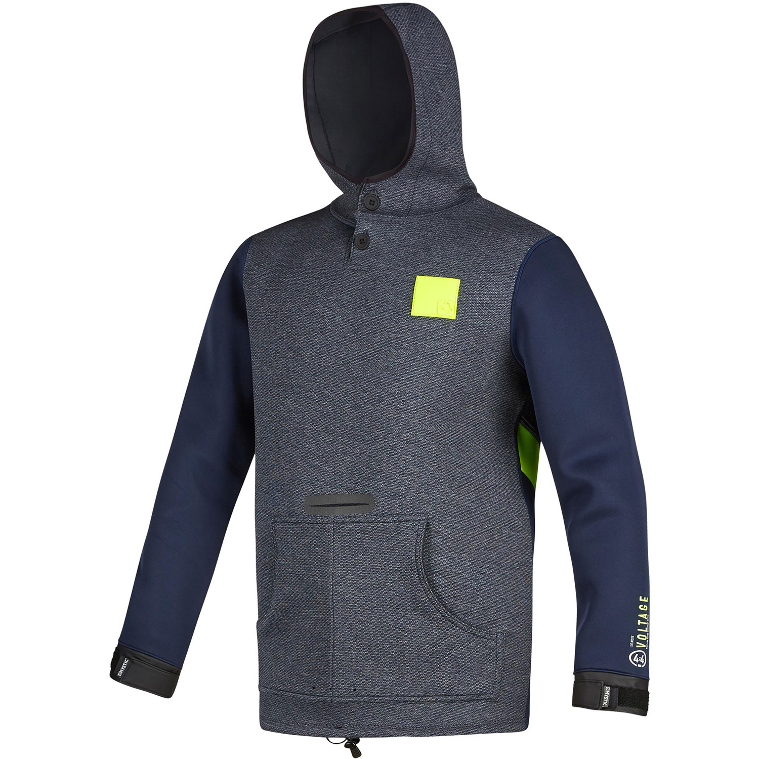 Mystic Voltage Sweat Sudadera Con Capucha De Neopreno De 4 Mm - Azul Marino / Lima