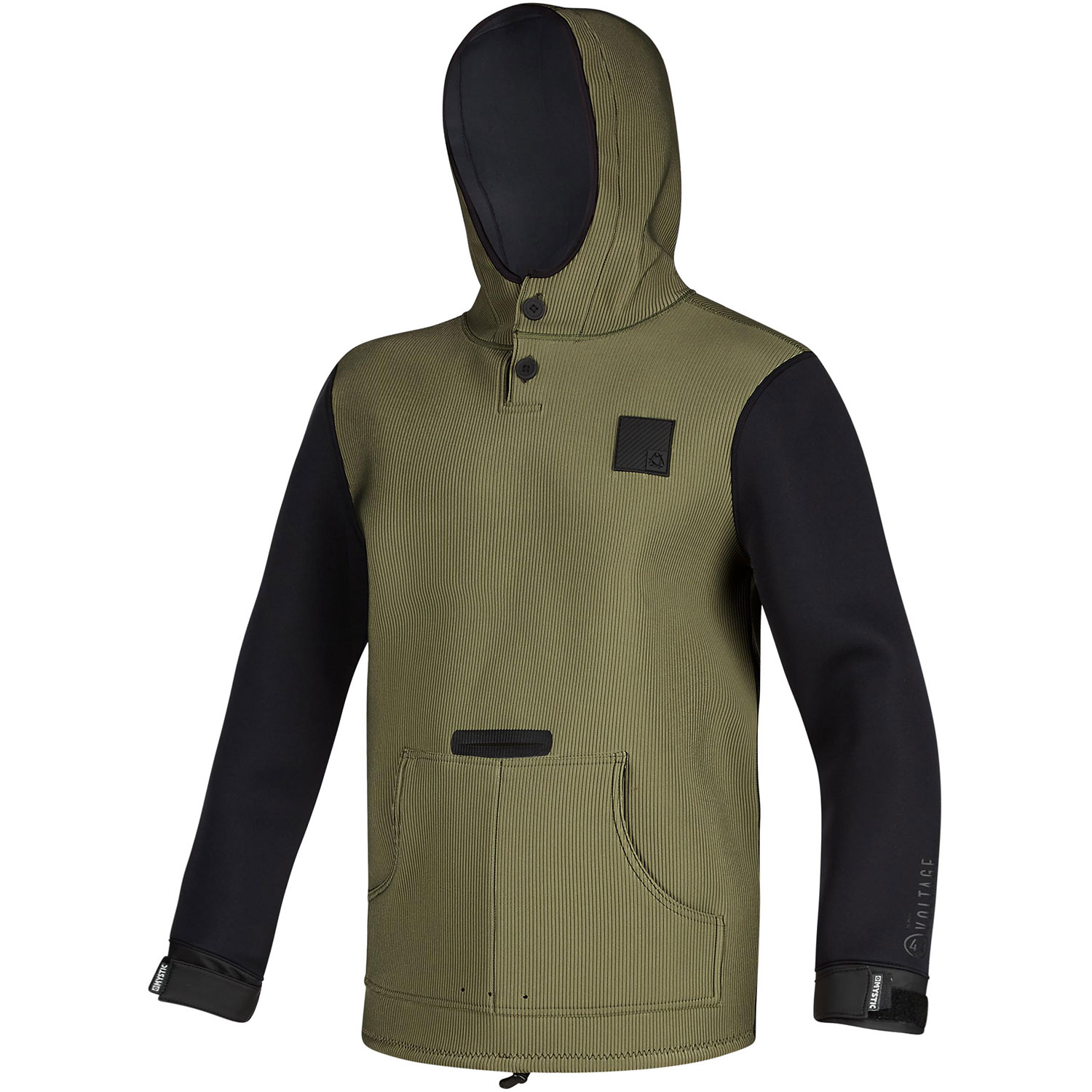 Mystic Voltage Sweat Sudadera Con Capucha De Neopreno De 4 Mm - Verde Valiente