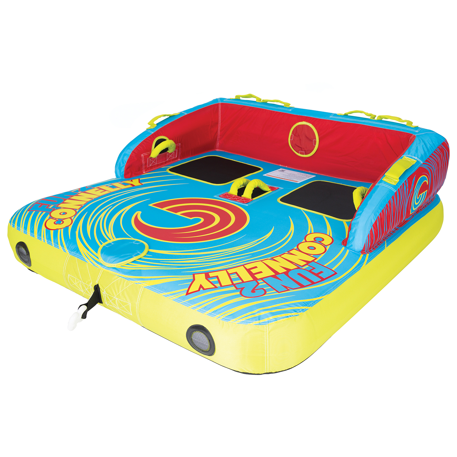 Connelly Fun 2 Rider - Tubo De Remolque Bidireccional - Multicolor