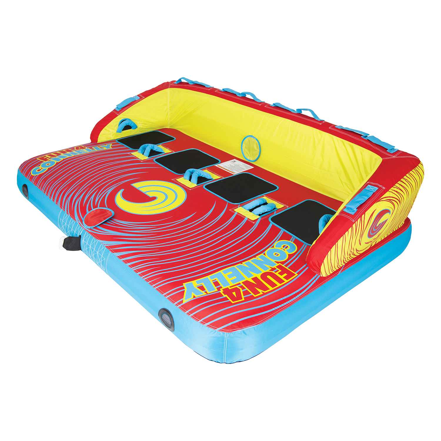 Tubo Remolcable Bidireccional Connelly Fun 4 Rider - Rojo