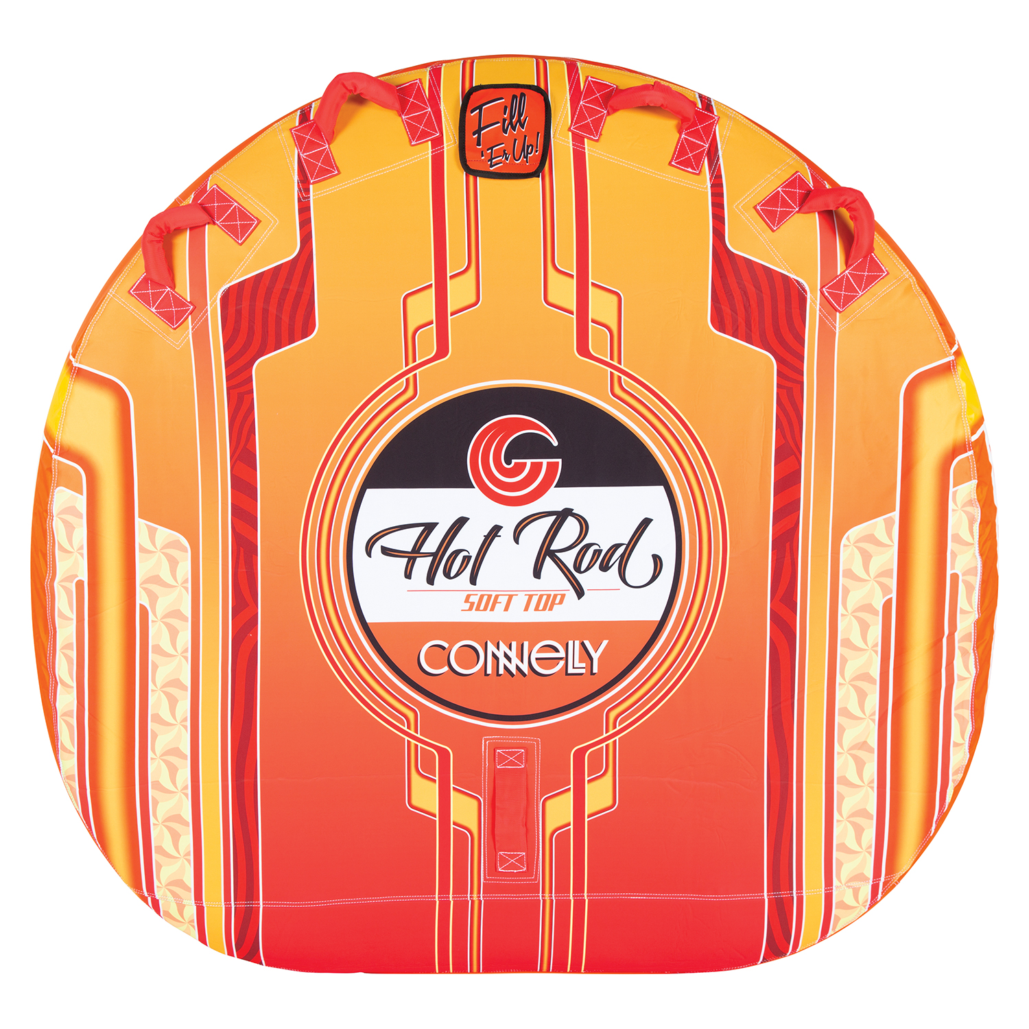 Connelly Hot Rod 2 Rider Ultra-Plush Tubo De Cubierta Cóncava - Naranja