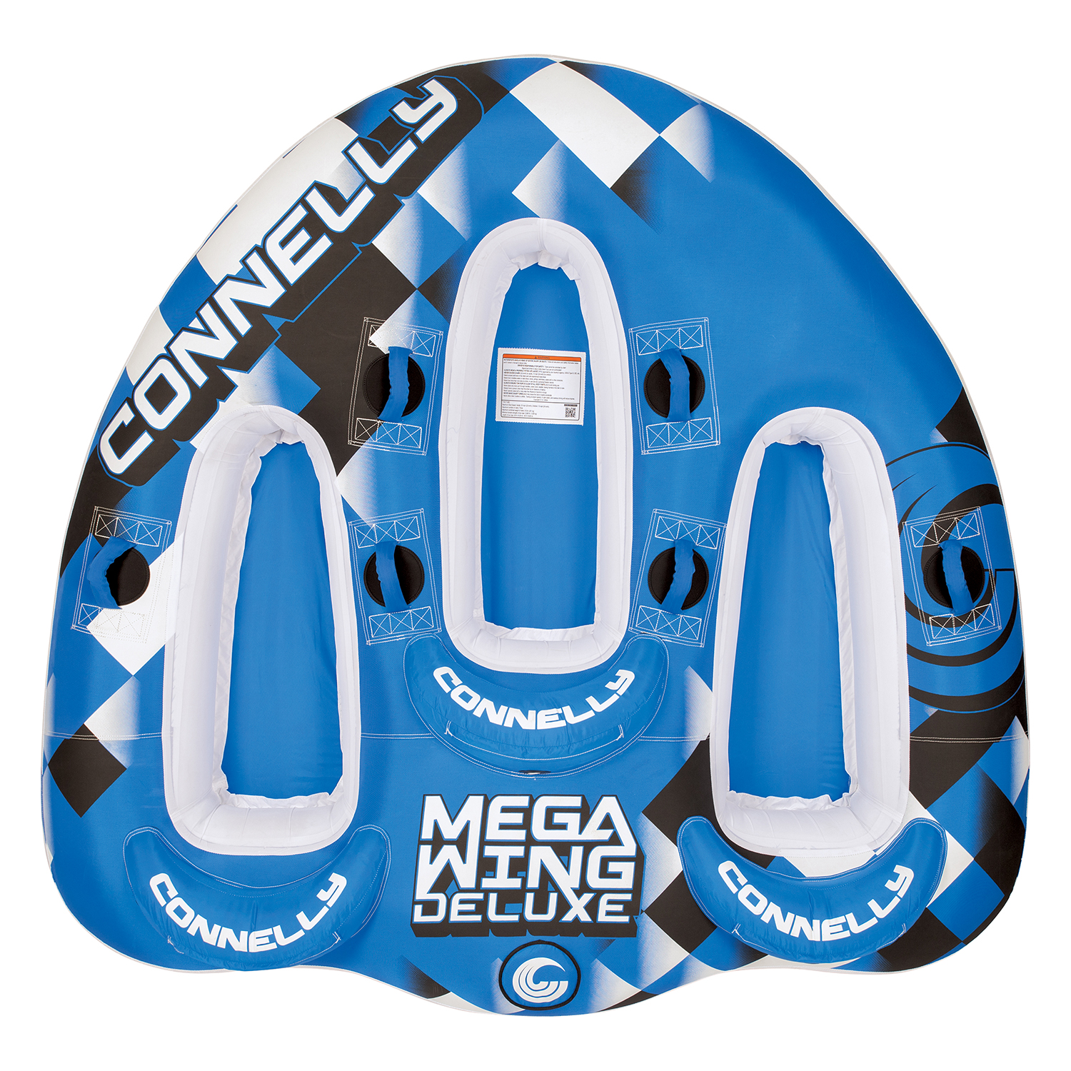 Connelly Mega Wing Deluxe 3 Rider Classic Cockpit Tube - Azul