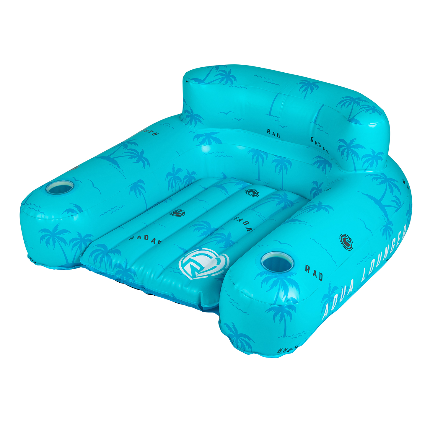 Tubo Remolcable Radar Aqua Lounger - Blue Palms