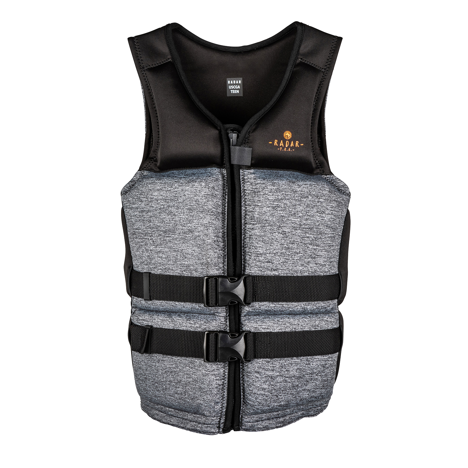 Chaleco Pfd Radar Tra Para Niños - Gris / Naranja / Negro