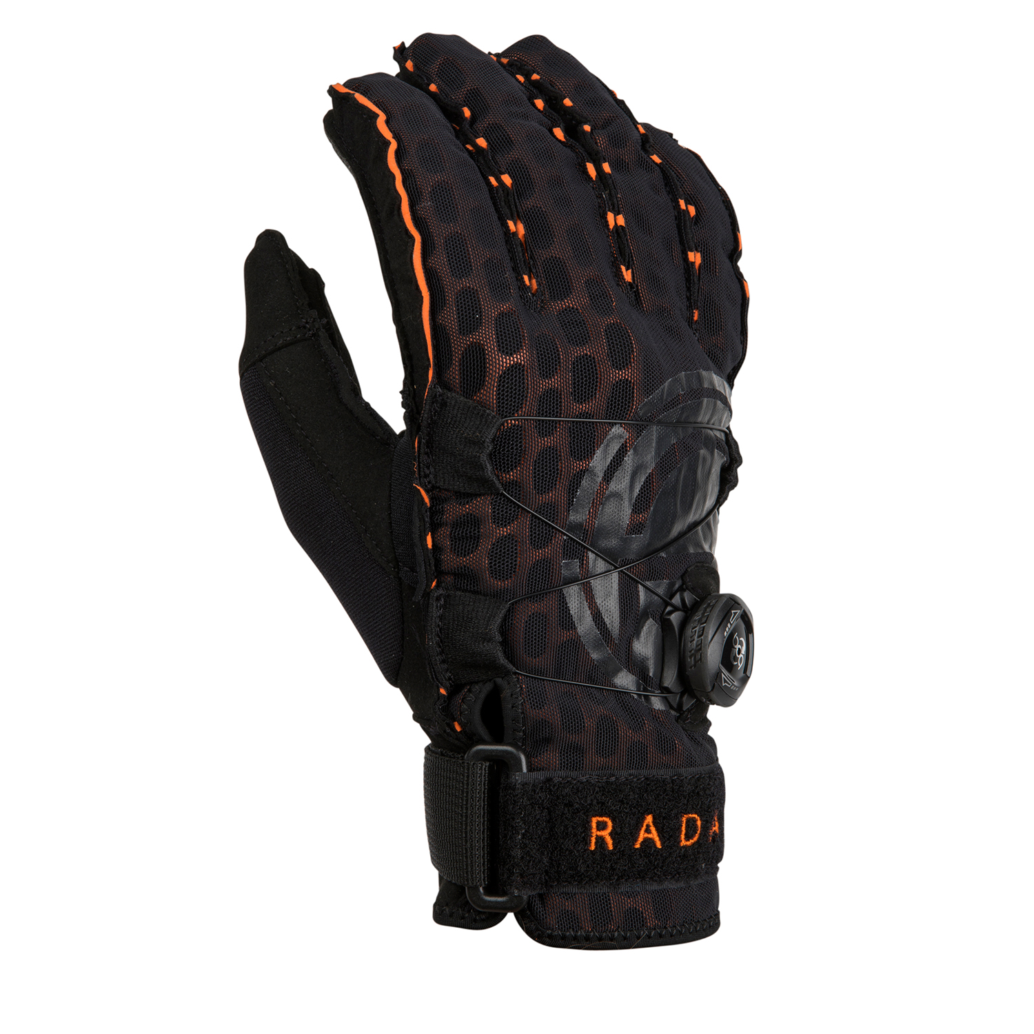 Guante Radar Vapor A Boa Inside Out - Negro / Naranja