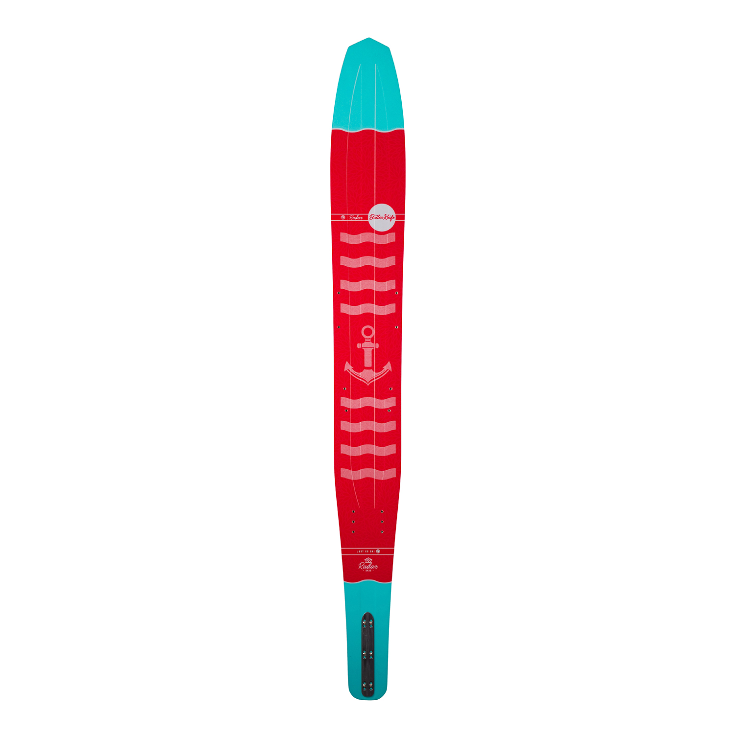 Esquí Acuático Radar Butter Knife Para Mujer - Azul / Rosa