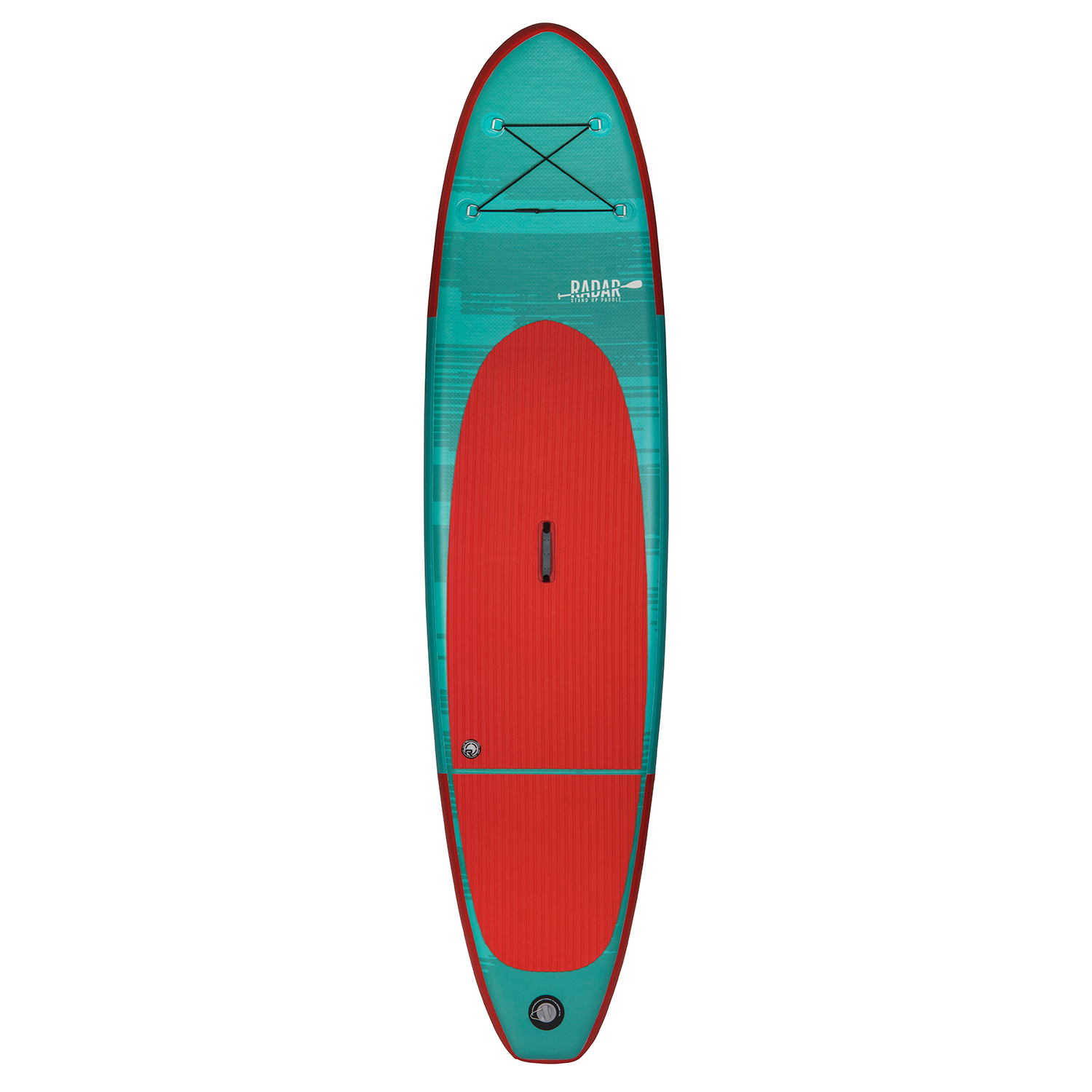 Radar Zephyr 10'6 "sup Inflable Con Bomba, Paleta Y Bolsa