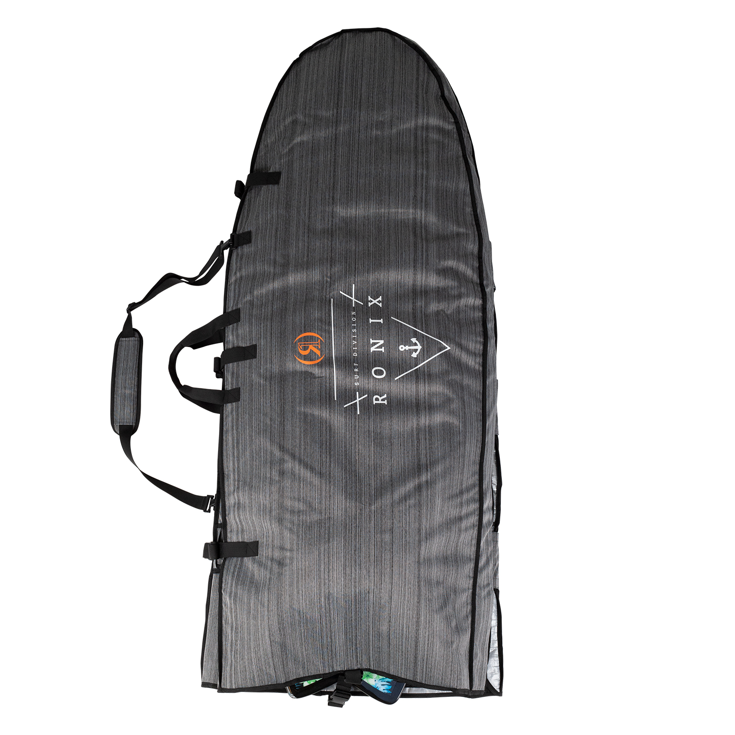 Ronix Bimini Top Acolchado De 4 Piezas Para Tabla De Surf - Heather / Orange