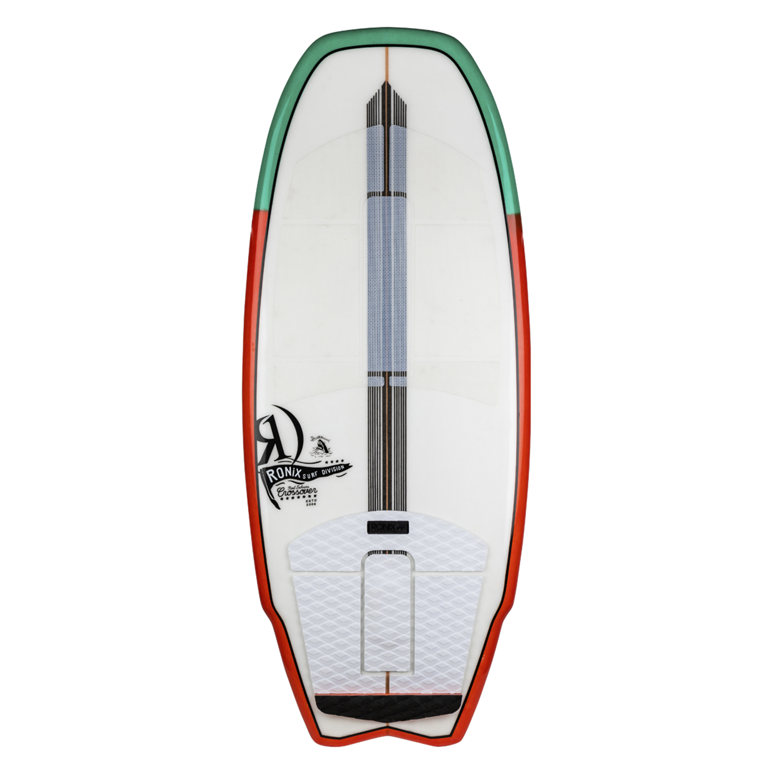 Ronix Koal Technora Crossover Wakesurf - Blanco / Verde / Rojo