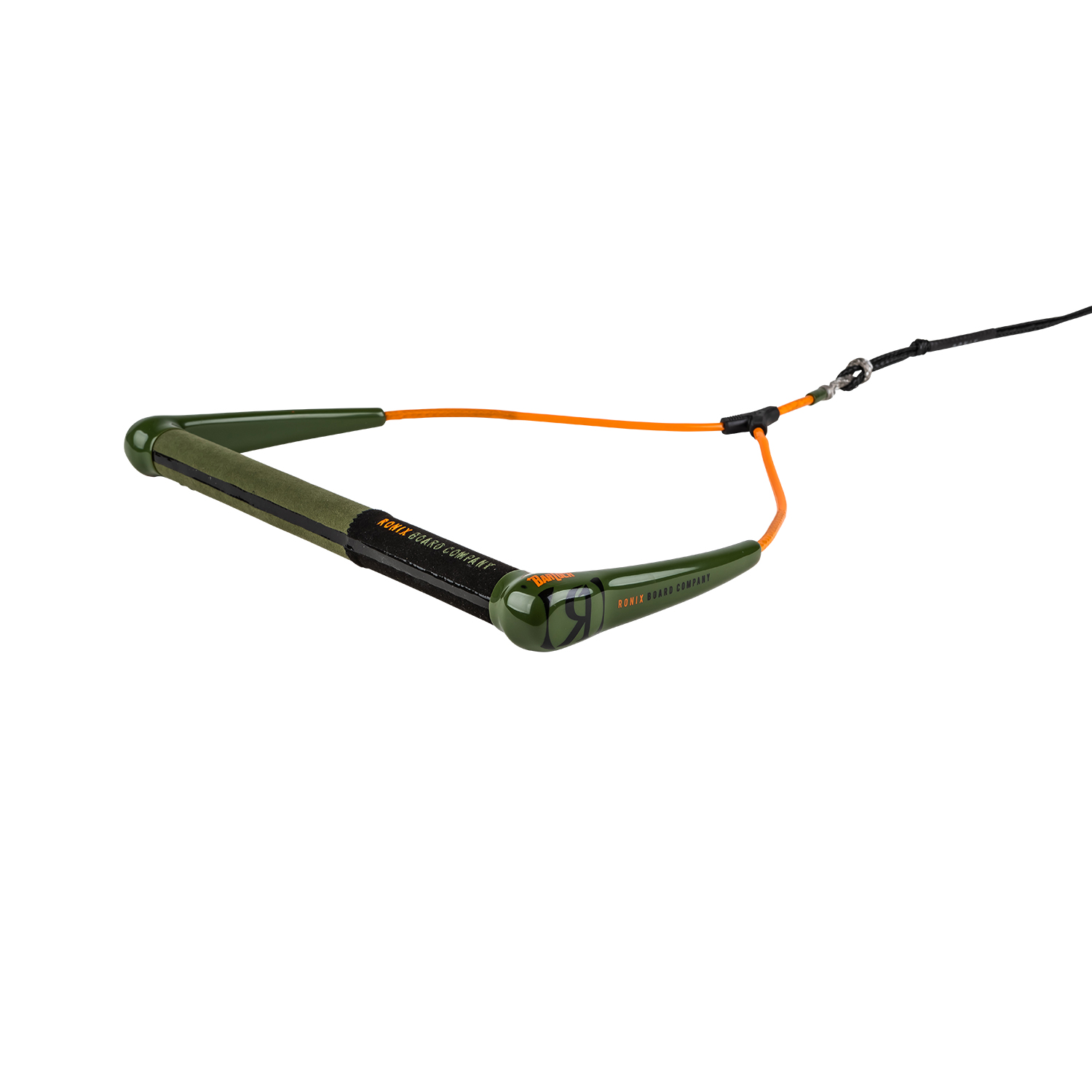 Ronix North Dyneema Barlock Handle - Negro / Oliva / Naranja