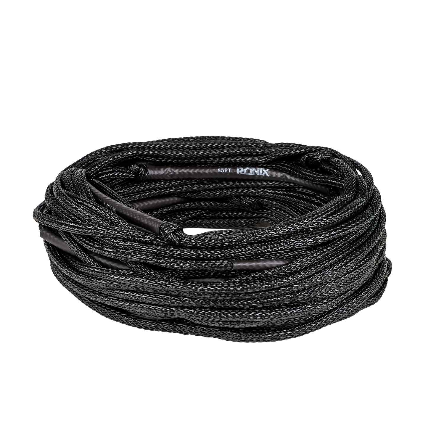 Ronix Rxt 80 'cuerda Flotante De Línea Principal De 8 Secciones - Negro