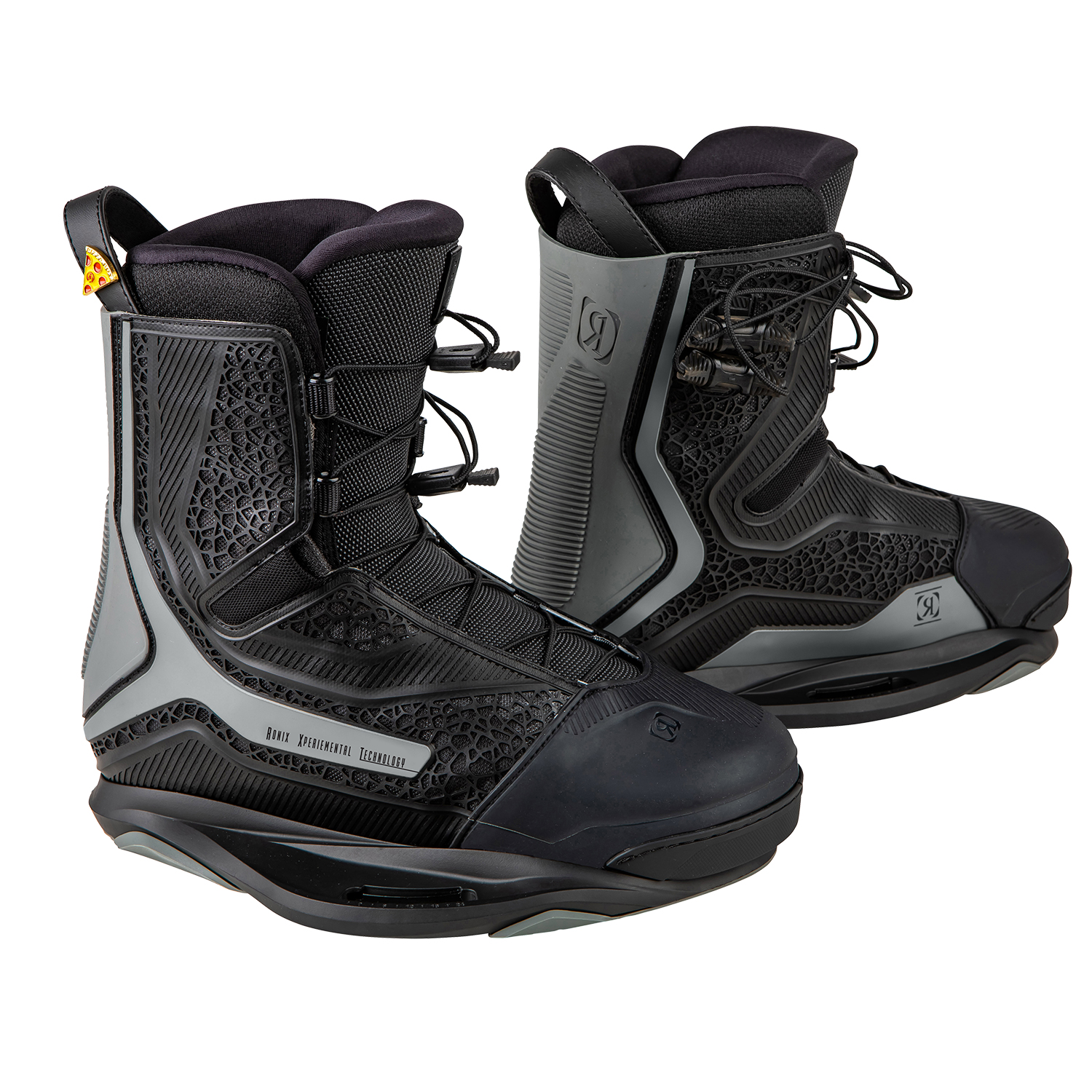 Bota De Wakeboard Con Intuición De Arranque Ronix Rxt - Gris Frío X