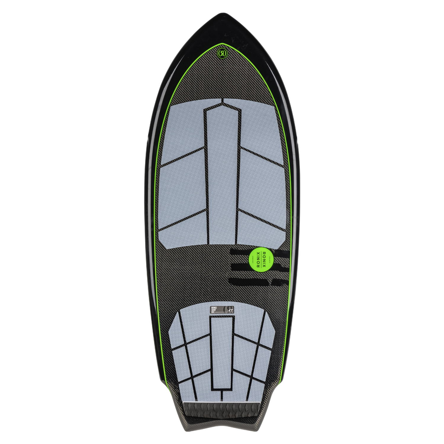 Ronix Sprocket Carbon Air Core 3 Hybrid Wakesurf - Negro / Verde