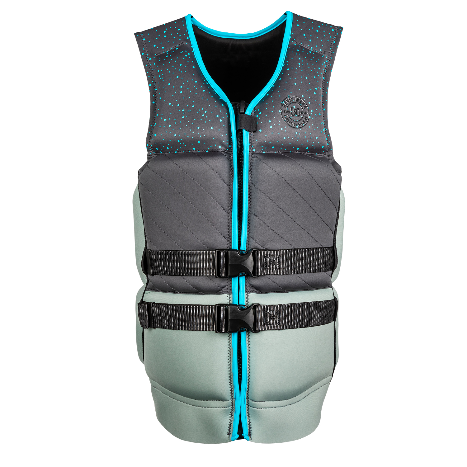 Ronix Suprem Capella 3.0 Cga Wake Vest - Gris / Azul