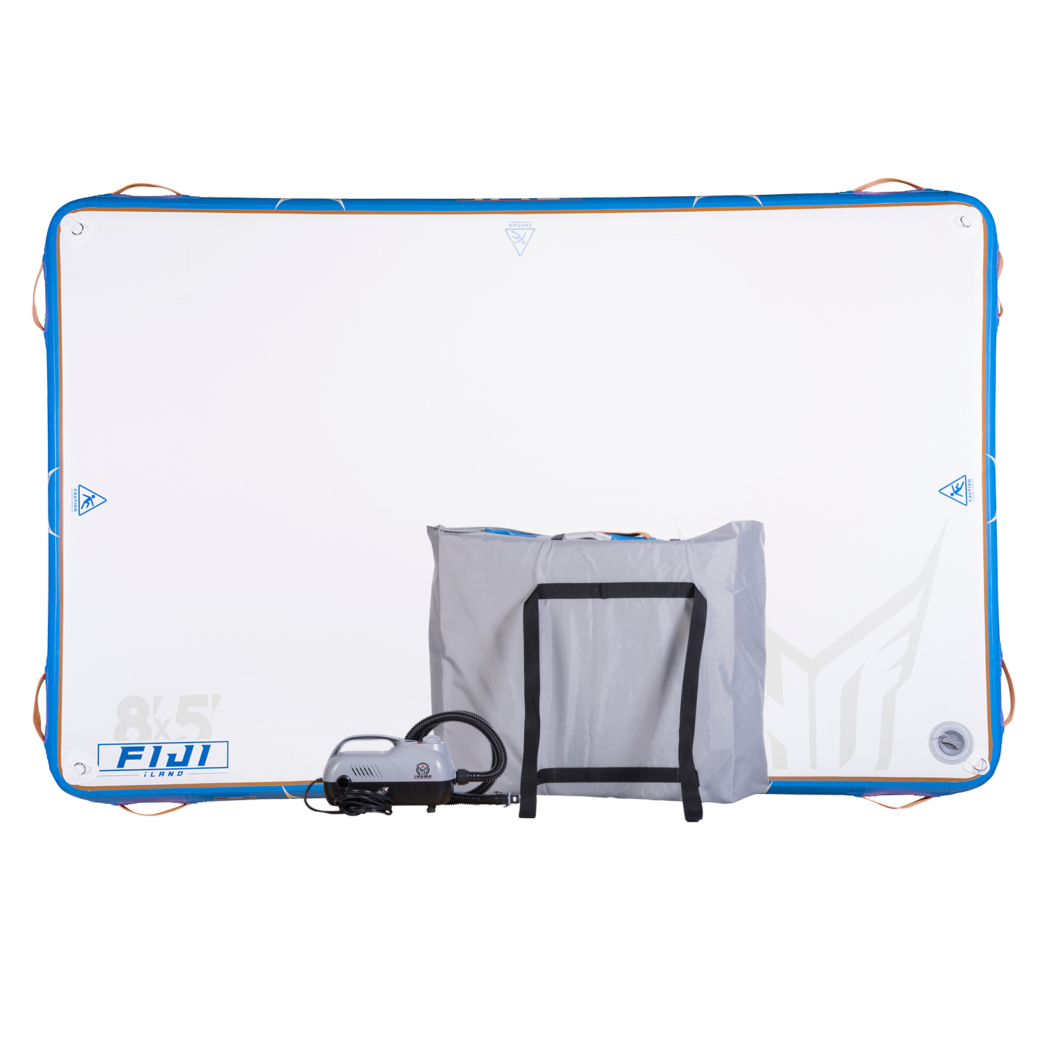 Ho Sports Fiji Iland Alfombrilla Flotante De 8 X 5 Pulgadas