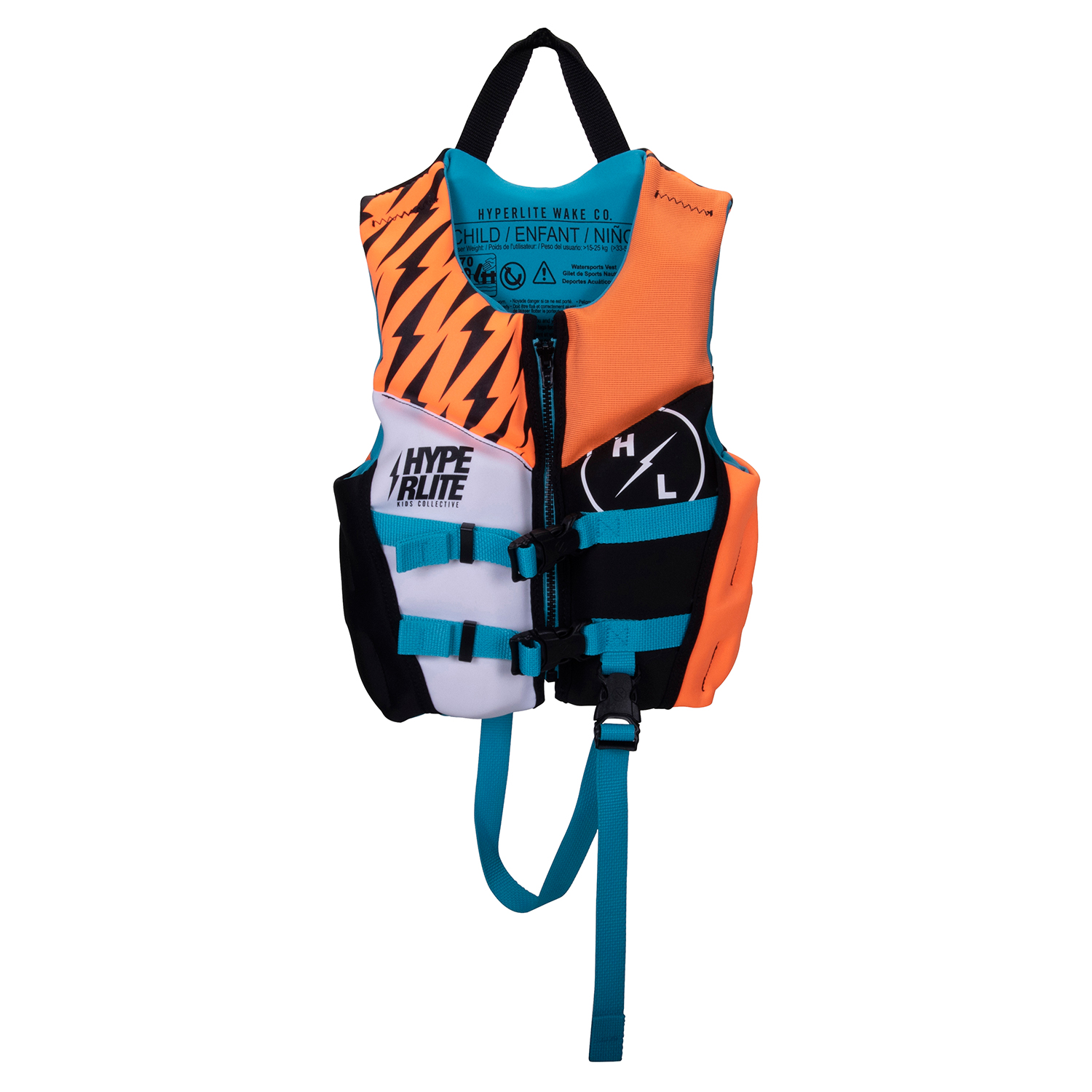 Hyperlite Boys Child Indy Cga Wakeboard Chaleco