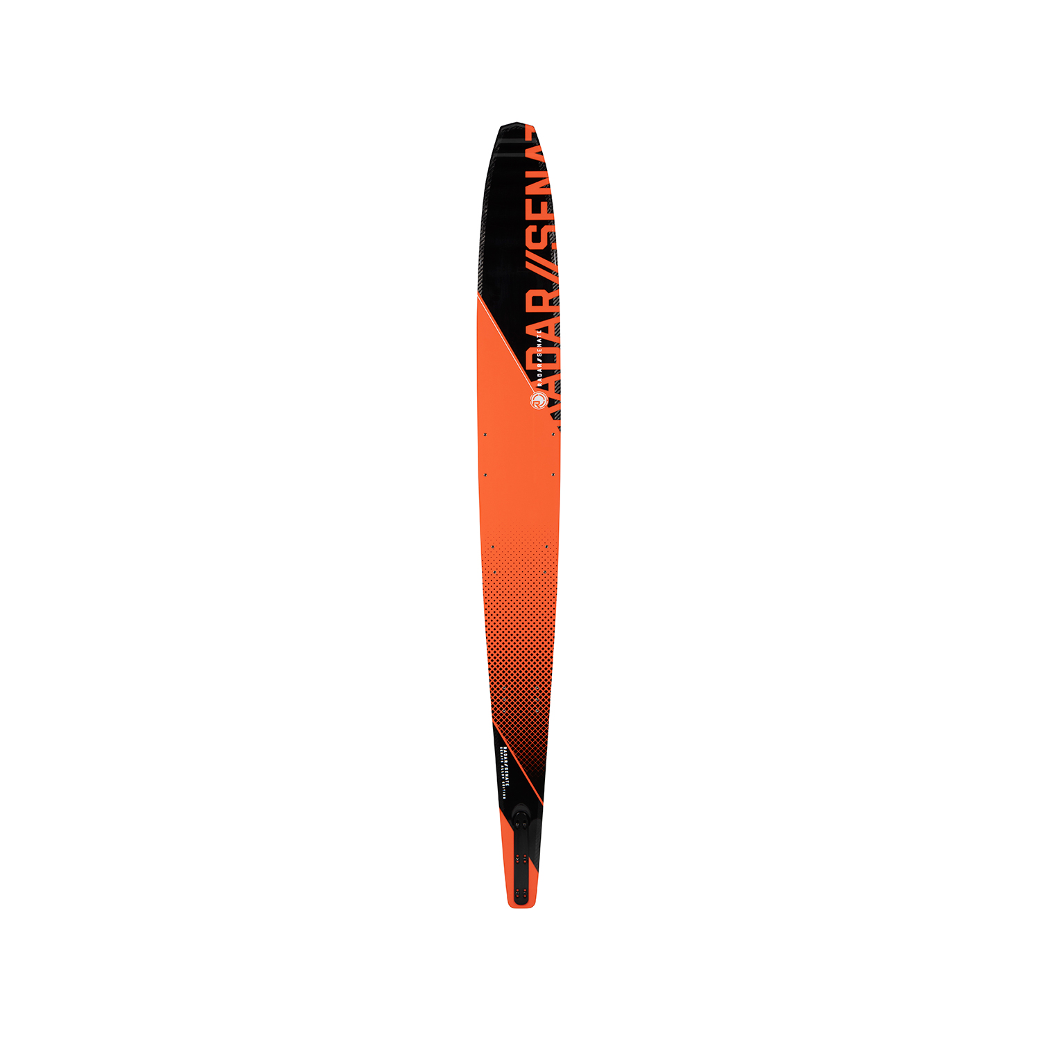 Radar Senate Alloy Waterski - Naranja / Negro / Carbono