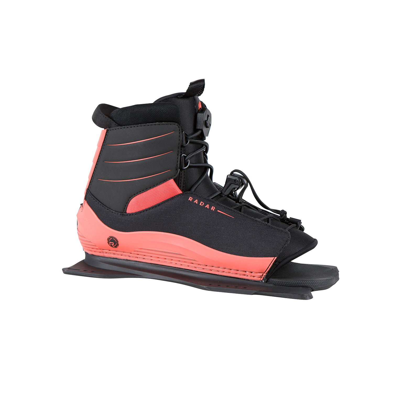 Radar Skis Mujer Lyric Boot Front Feather Frame - Coral / Negro