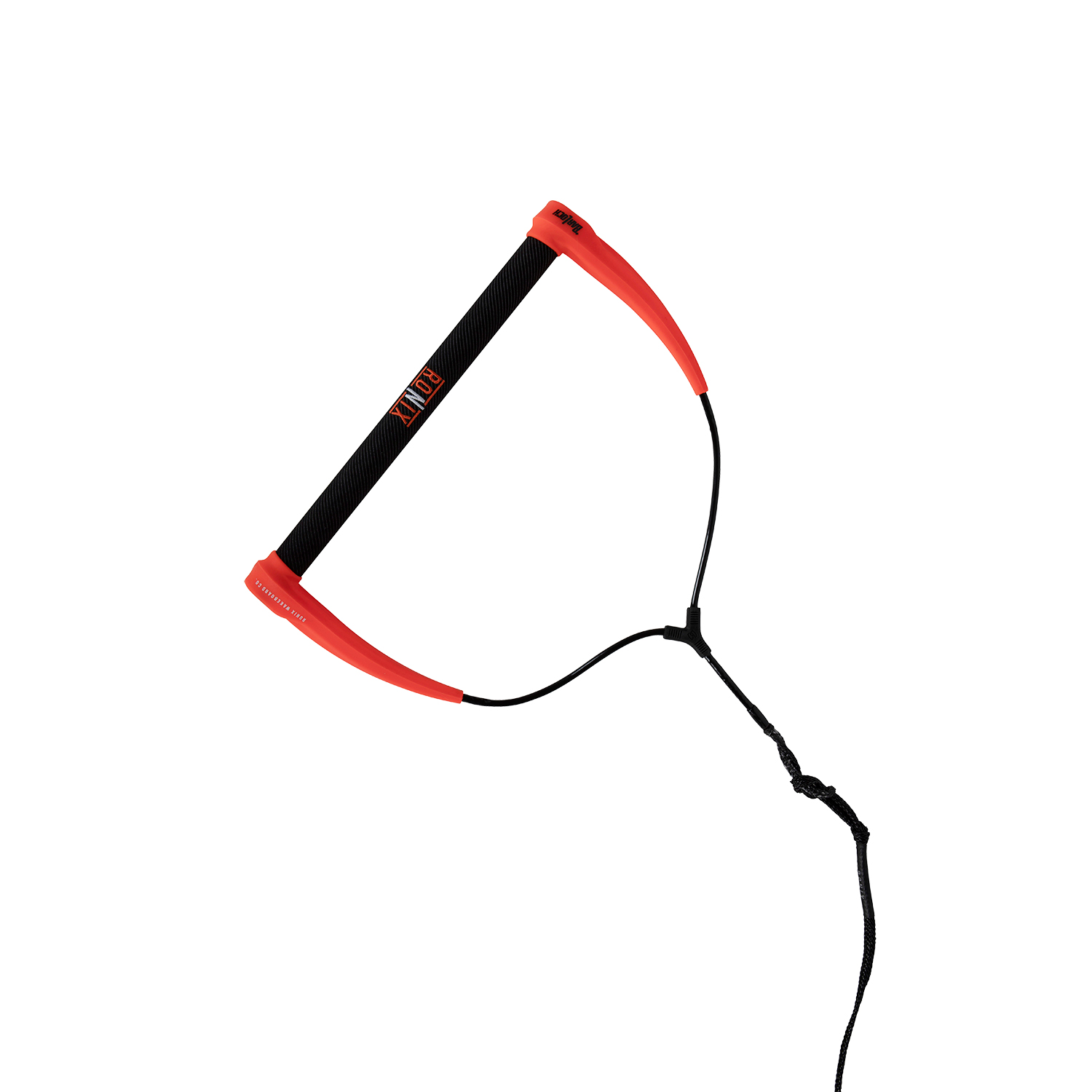 Ronix Envoy Dyneema Manija De Bloqueo De Barra Con Agarre Oculto - Rojo Neón / Negro